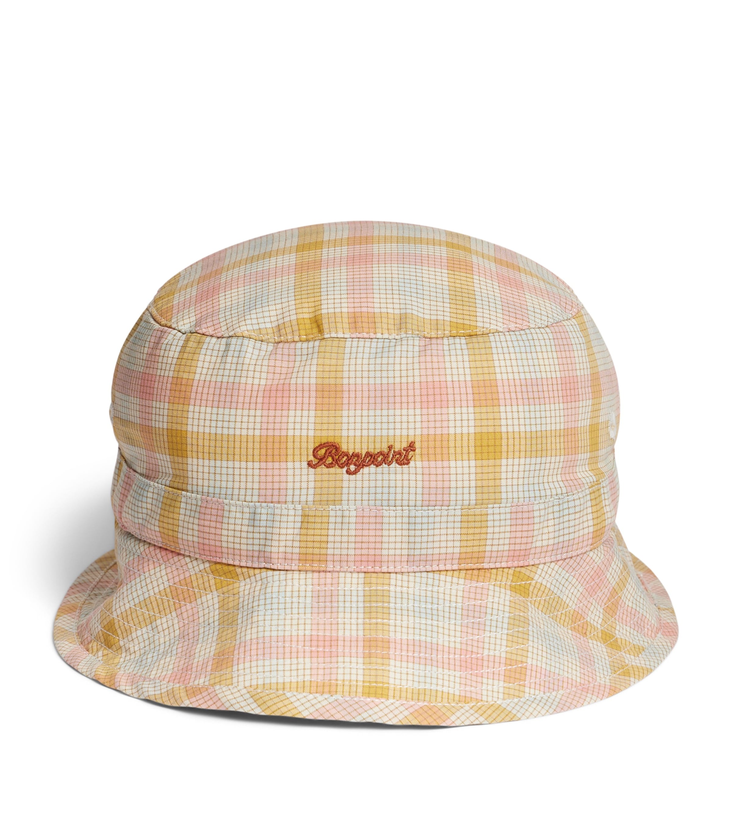 Cotton Check Bucket Hat