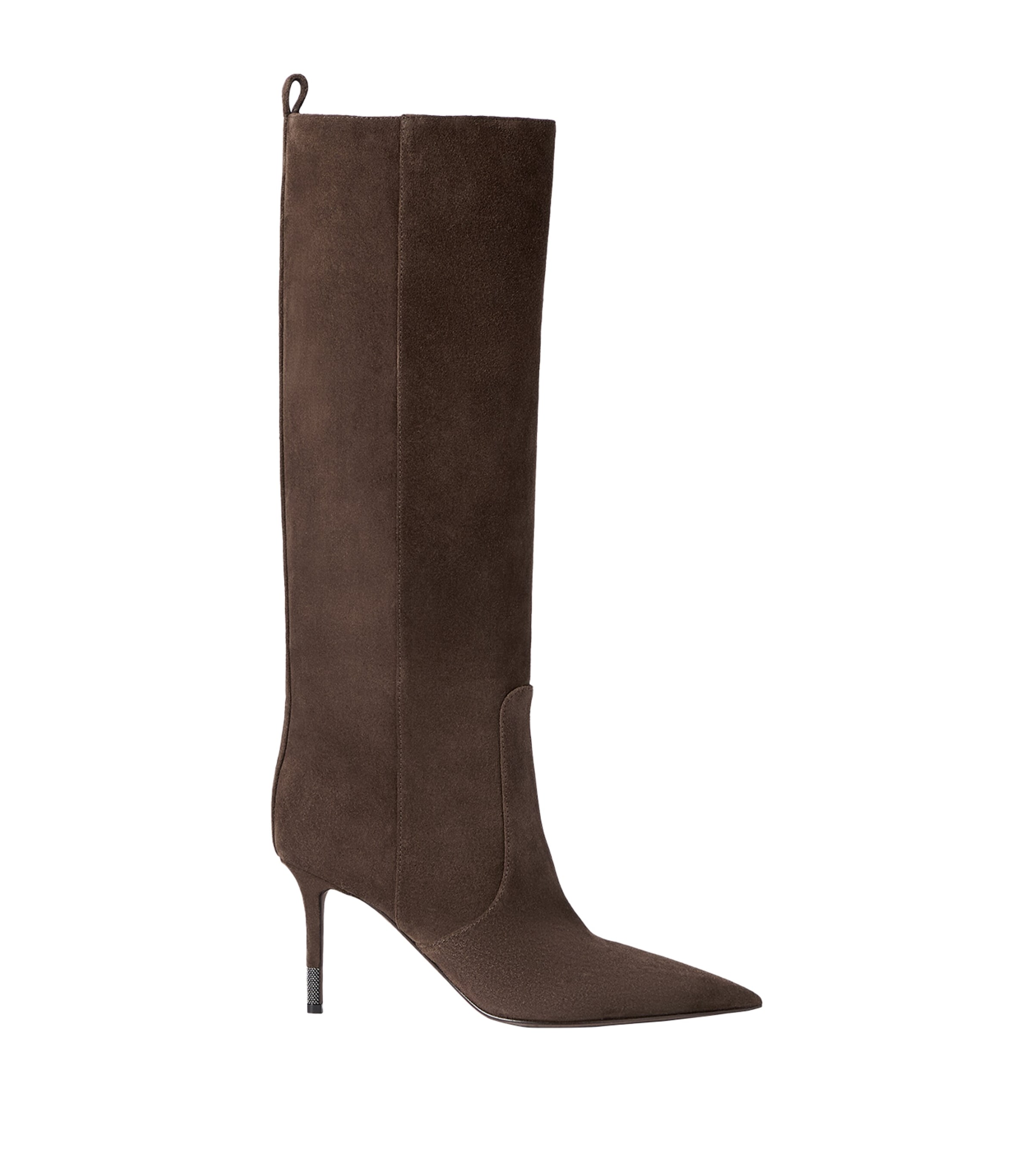 Brunello Cucinelli Suede Knee-High Boots 80