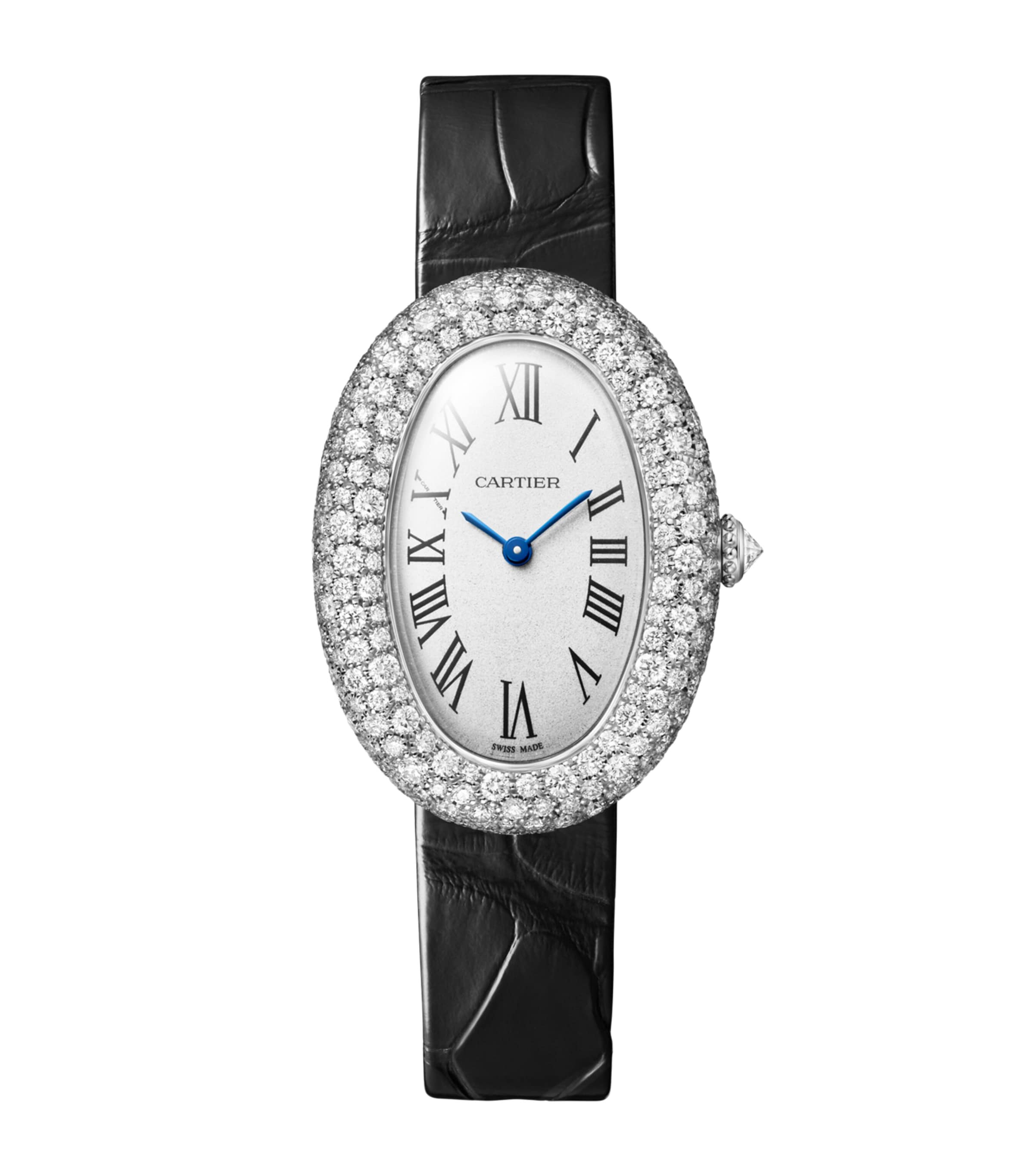 White Gold and Diamond Baignoire Watch 26mm
