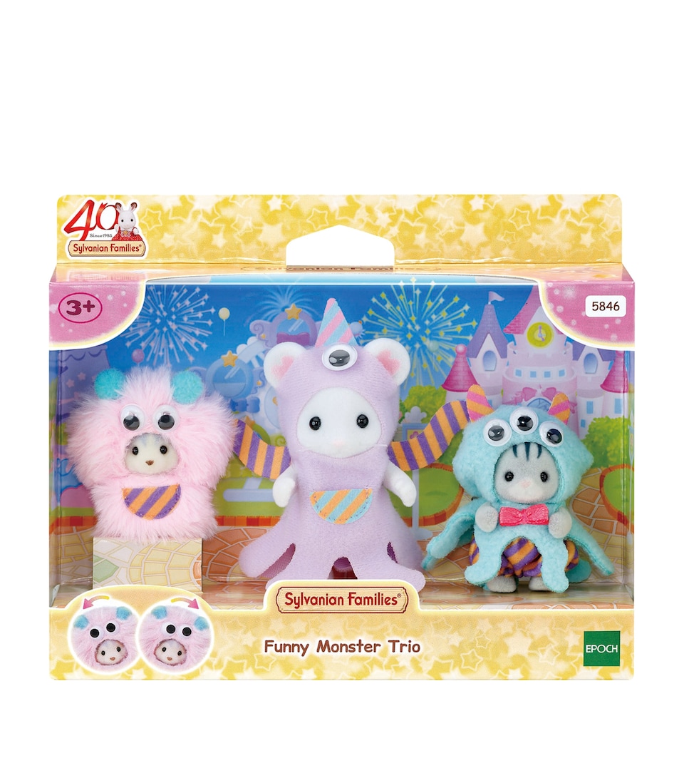 Sylvanian Families Funny Monster Trio