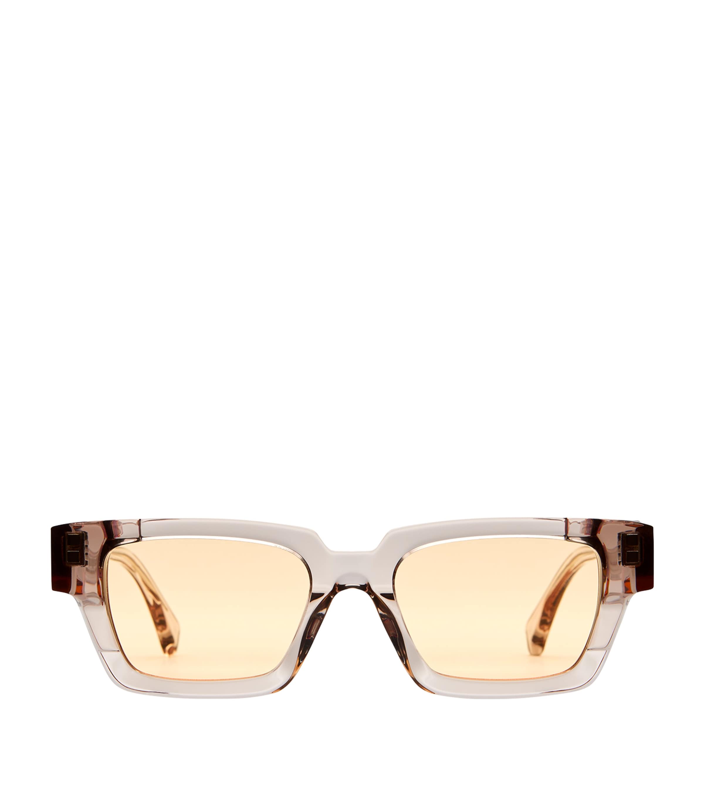 Kuboraum Acetate Mask I01 Sunglasses Light Orange