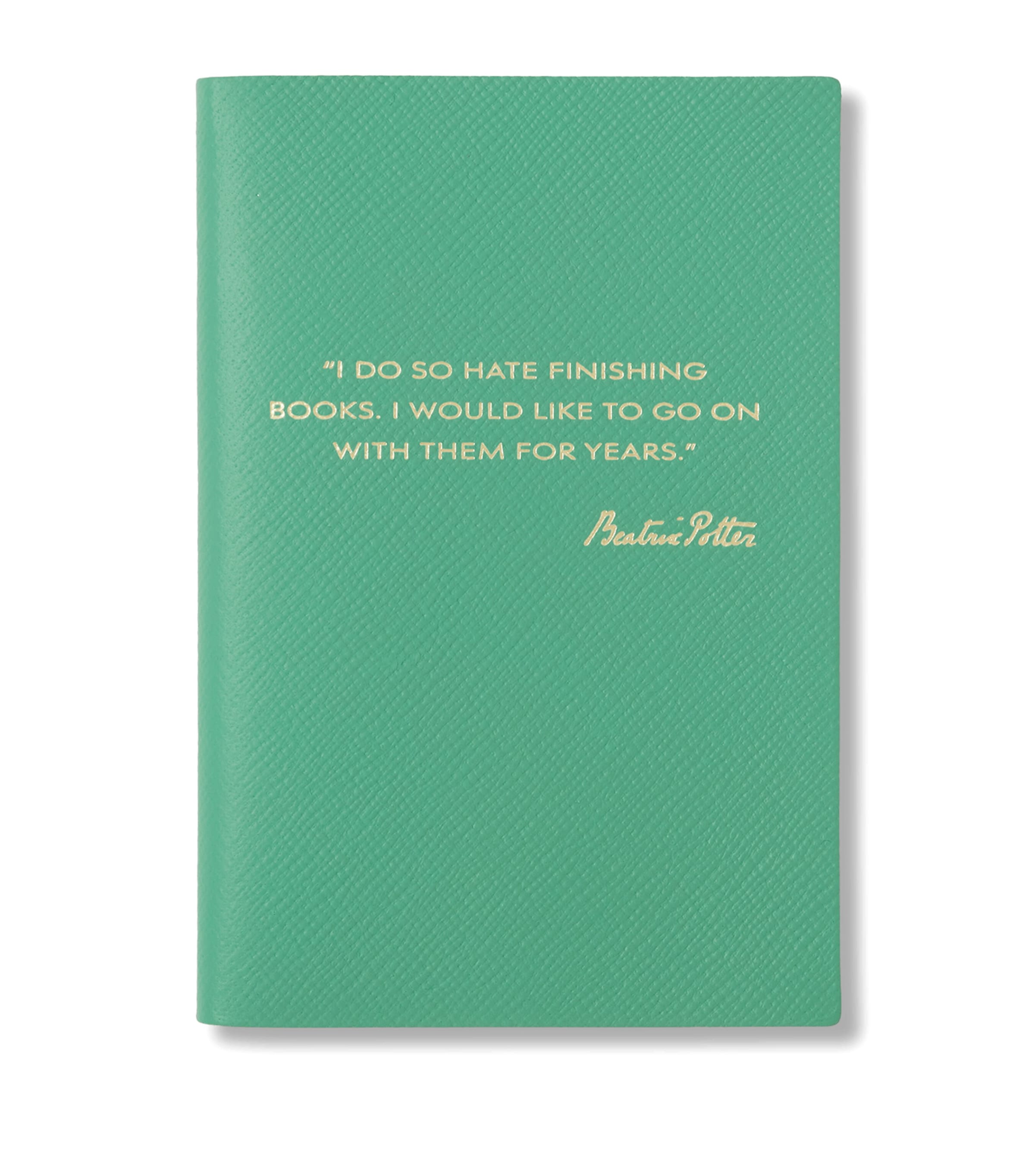 Smythson x Peter Rabbit Panama Leather Notebook Sherbet