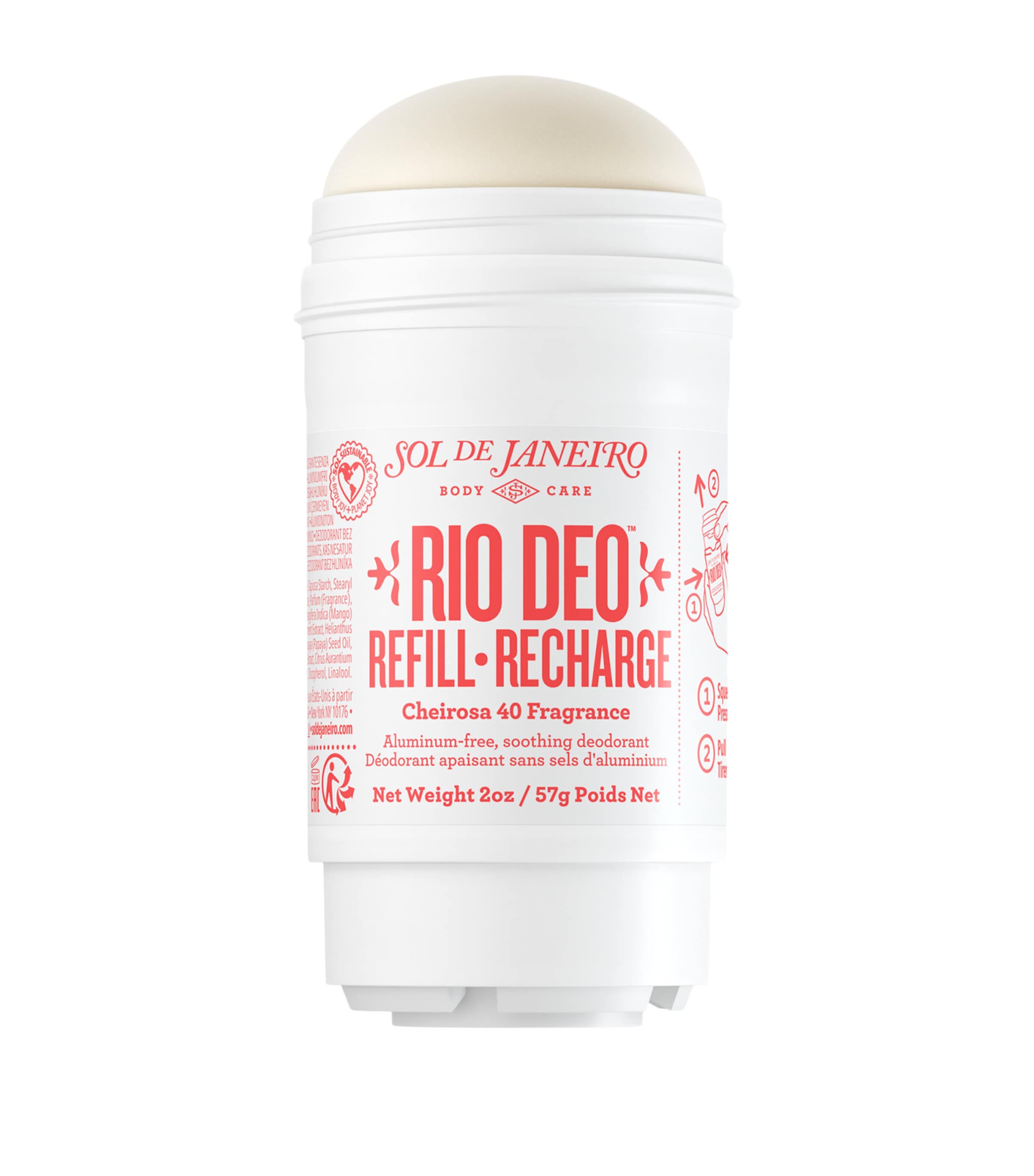 Rio Deo Cheirosa '40 Deodorant (57g) - Refill