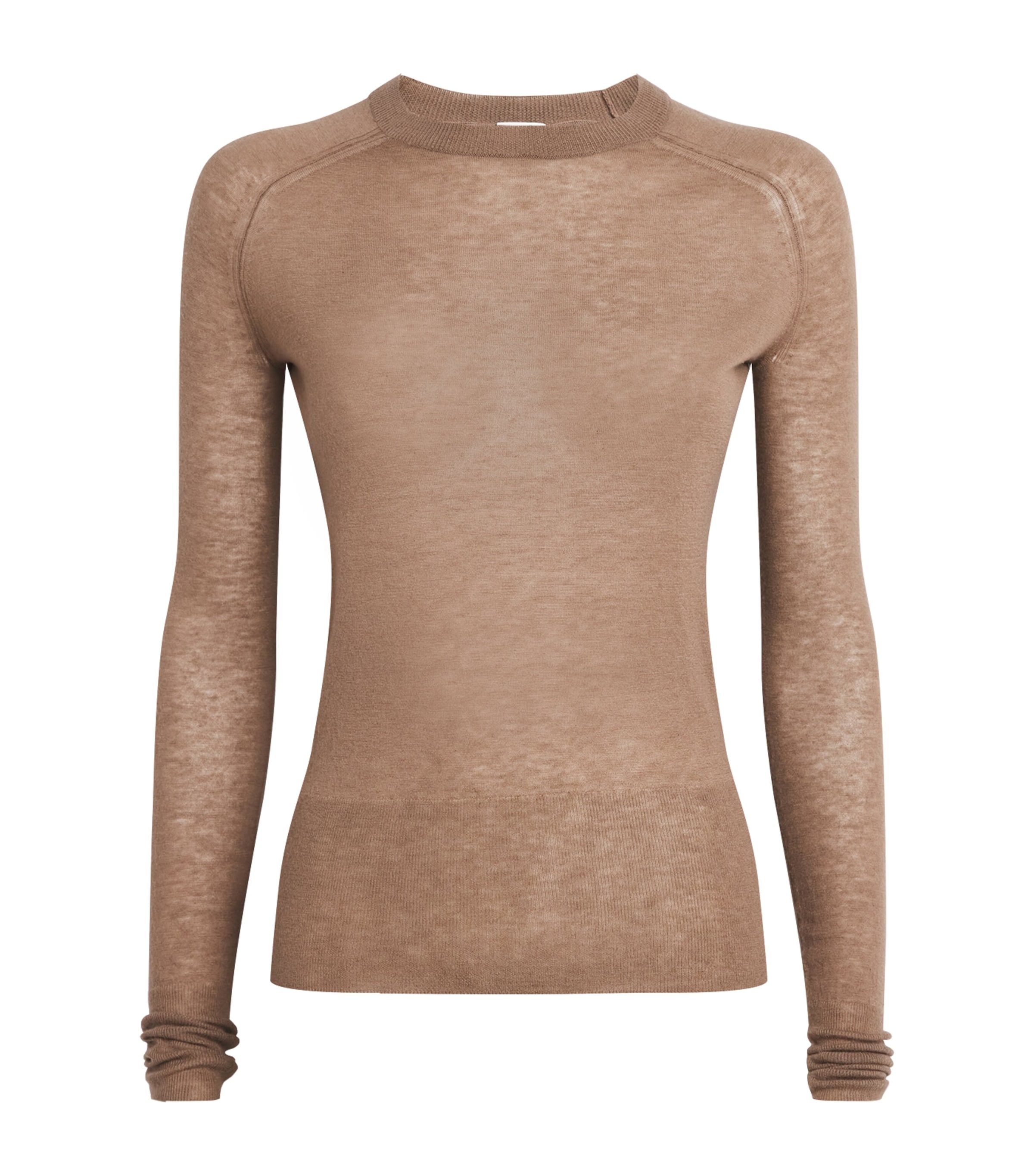 Joseph Womens Cashmere Cashair Geras Sweater Sable