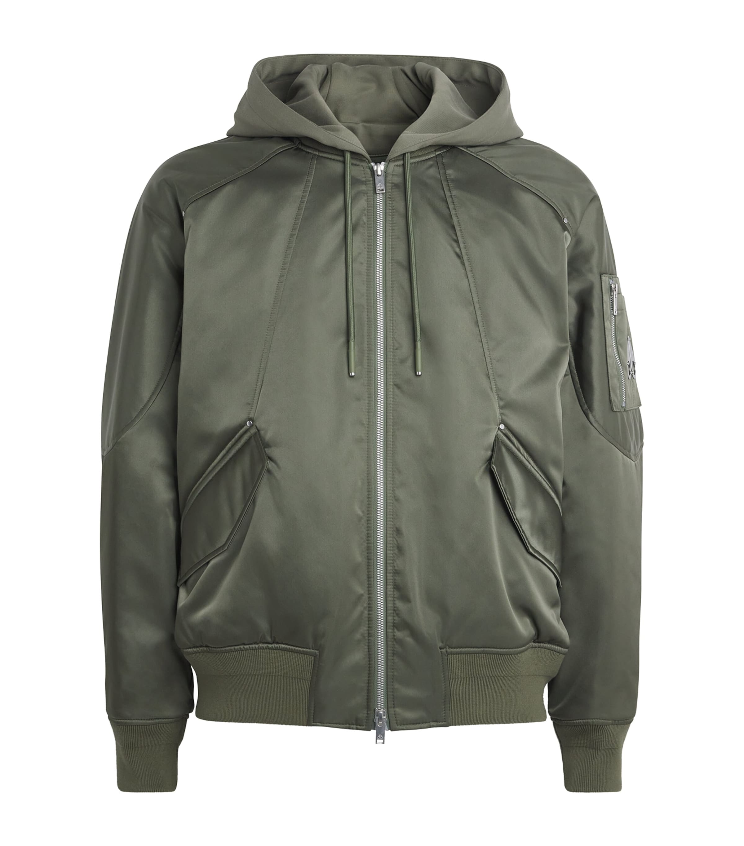 Detachable Membrane Bomber Jacket