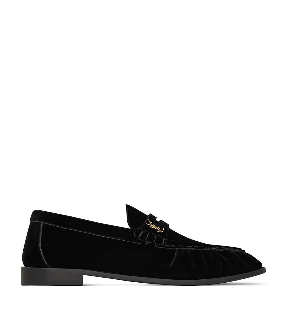 Saint Laurent Velvet Le Loafers
