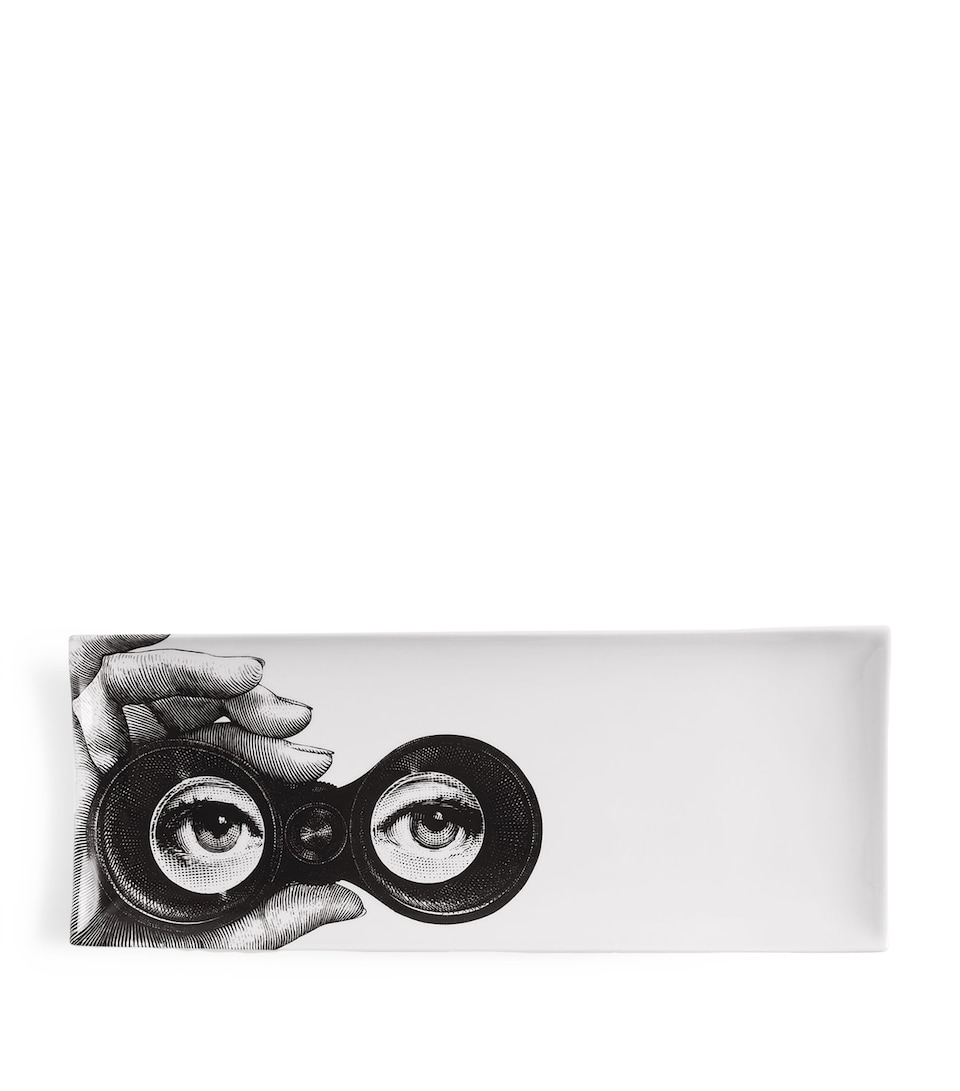 Fornasetti Occhi Rectangular Tray (38cm x 14cm)