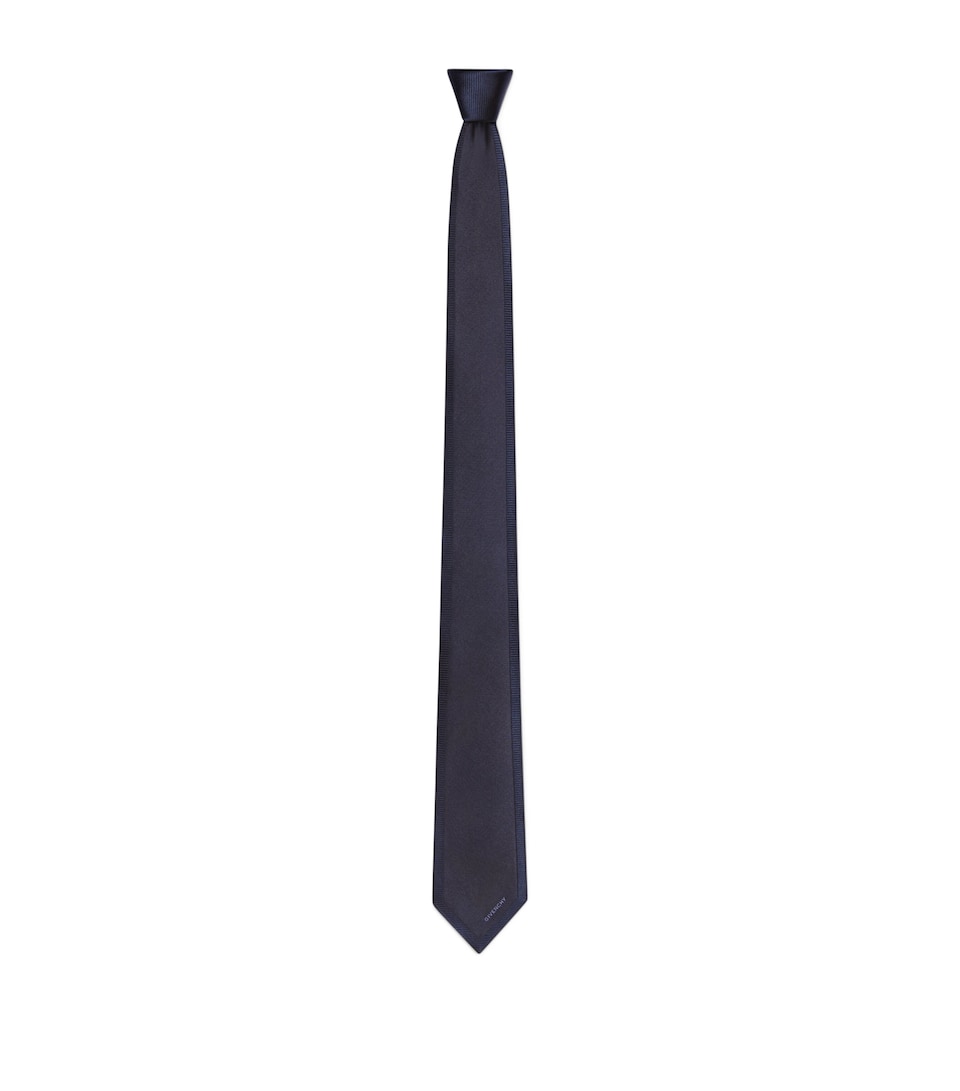 Silk Jacquard Stripe Tie