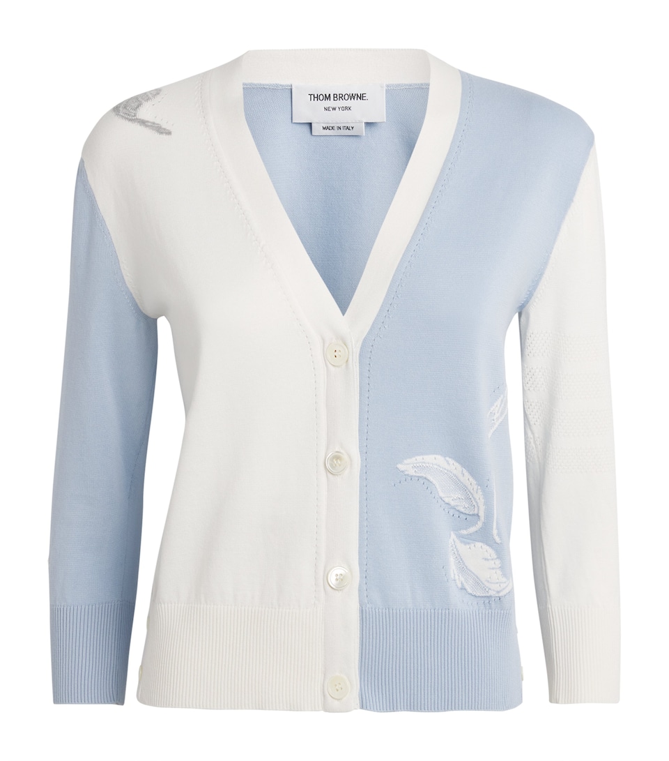 Cotton Feather Cardigan