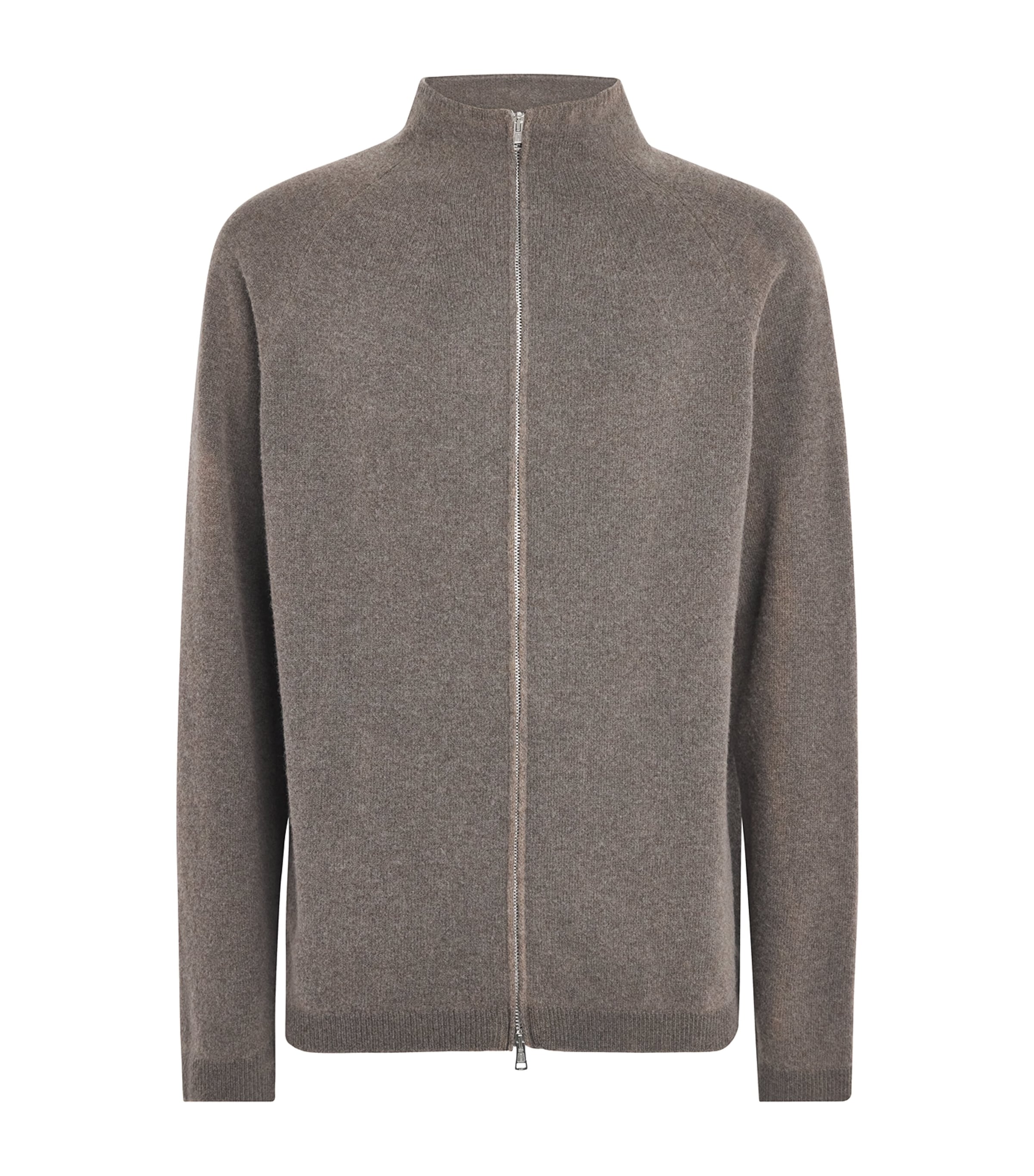Our Legacy Mens Wool Line Zip-Up Cardigan Mud Spray Dy Chrb Wl