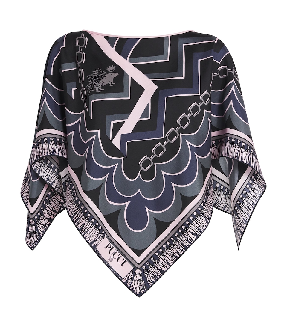 Silk Handkerchief Blouse