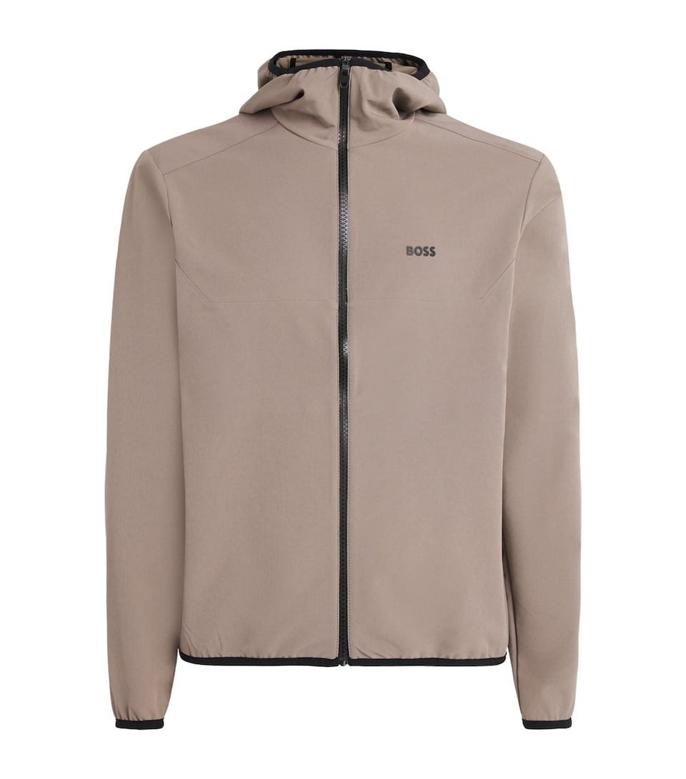 BOSS Mens Water-Resistant Commuter Pro Jacket Light Pastel