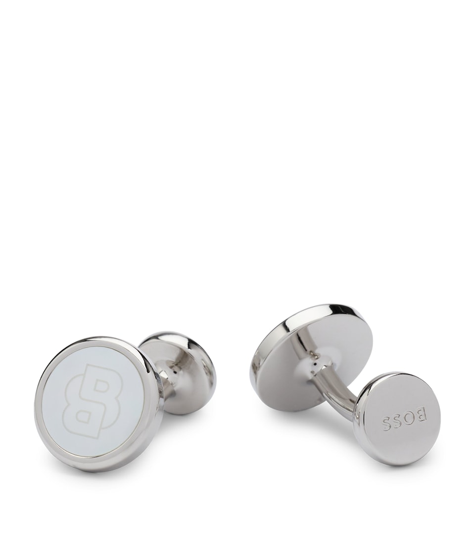 Round Double B Cufflinks