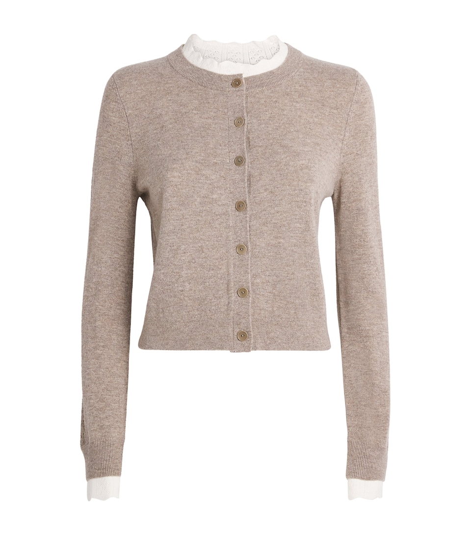 Wool-Cashmere Cardigan