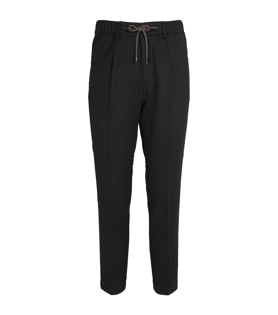 Silk-Cashmere Cargo Trousers