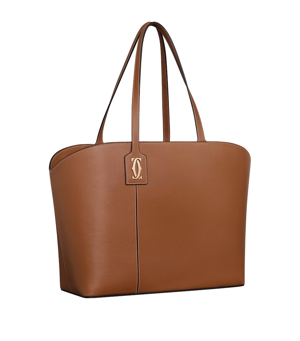 Calfskin C de Cartier Tote Bag
