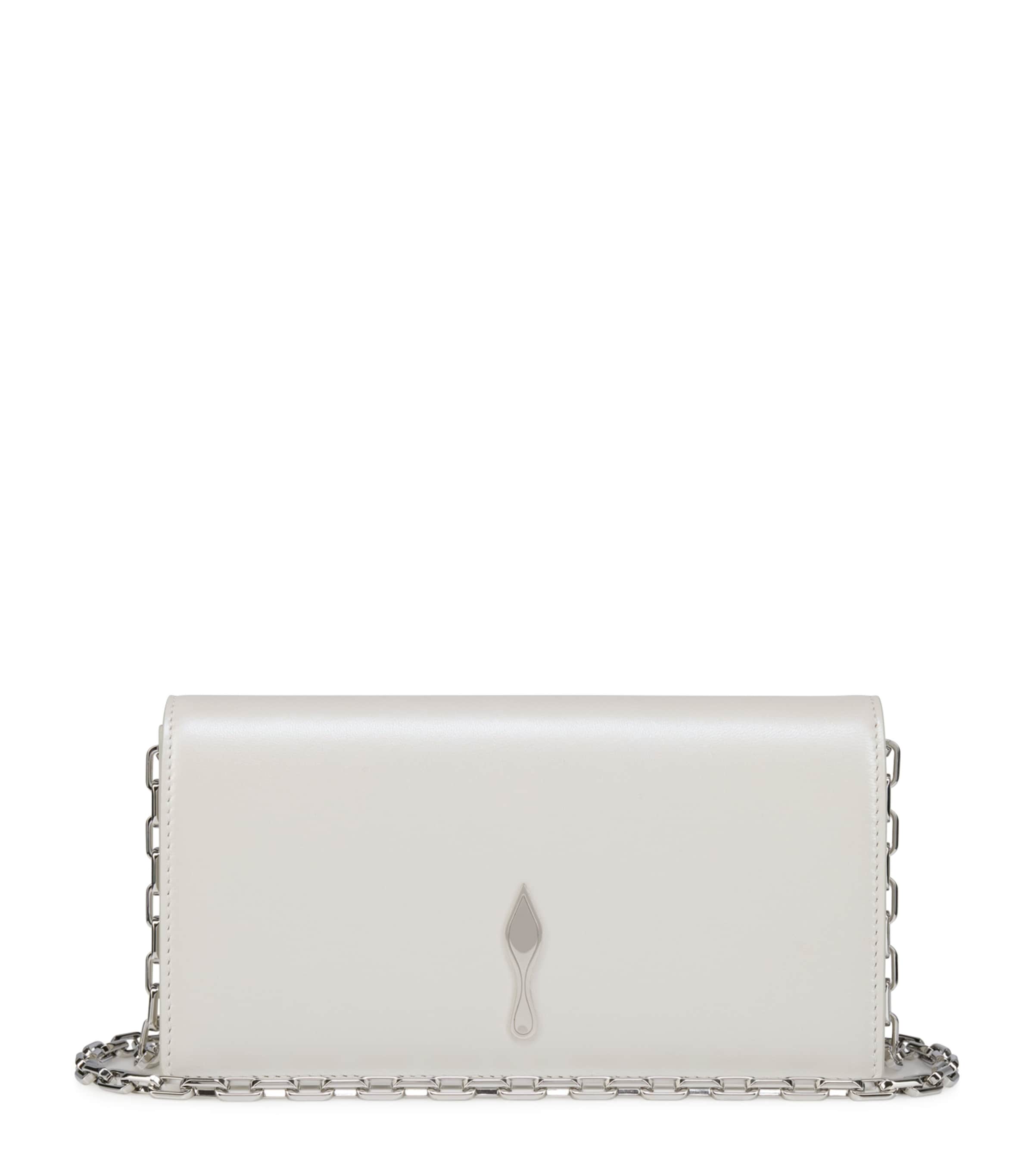 Bettina Nappa Leather Clutch Bag