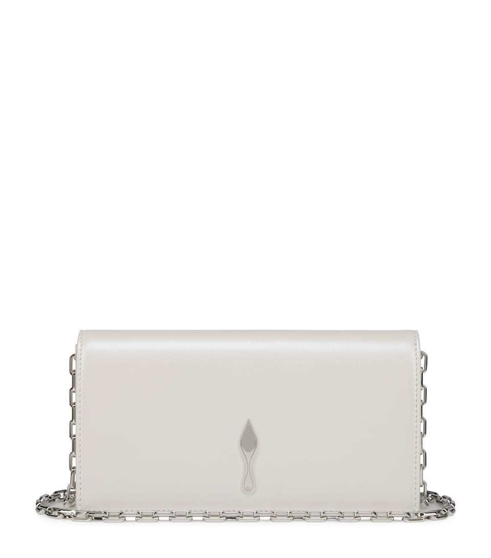 Bettina Nappa Leather Clutch Bag