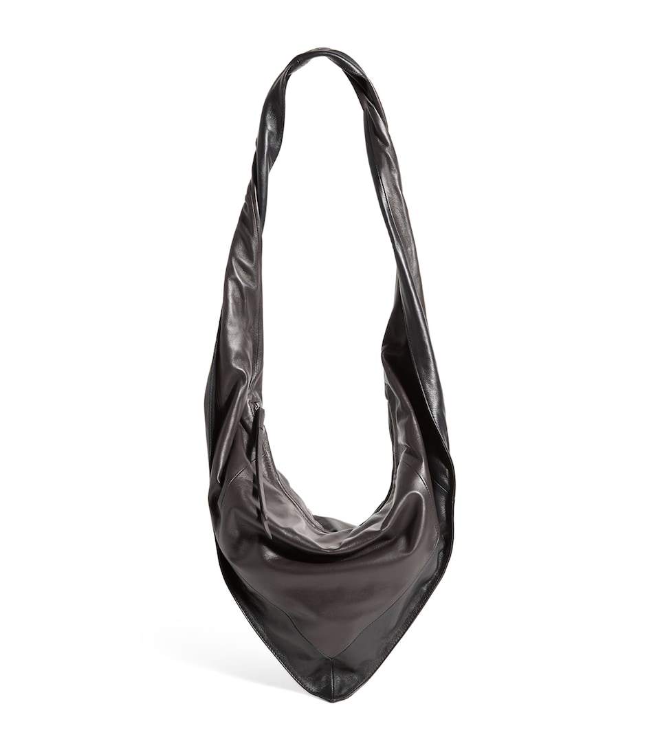 Small Leather Scarf Shoulder Bag