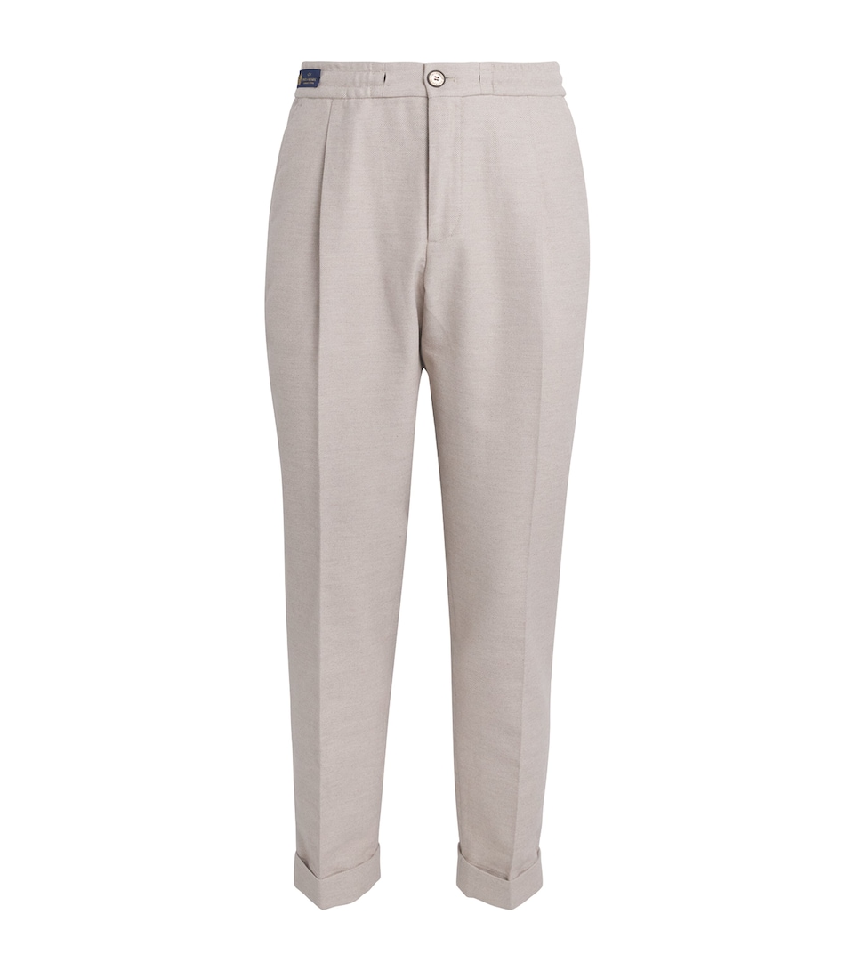 Cotton-Cashmere Chinos