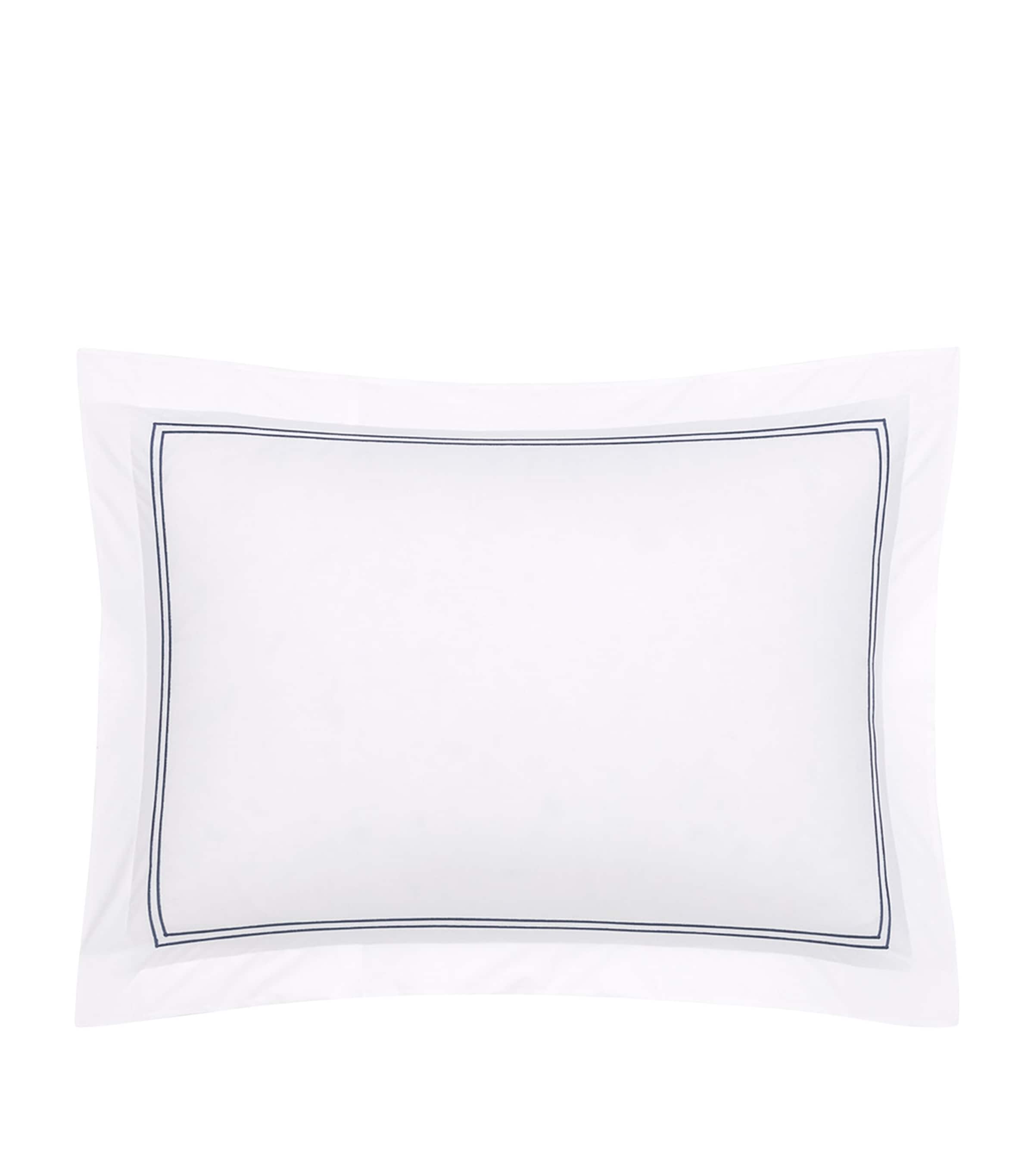 Yves Delorme Duo Standard Oxford Pillowcase (50cm x 75cm) Outremer