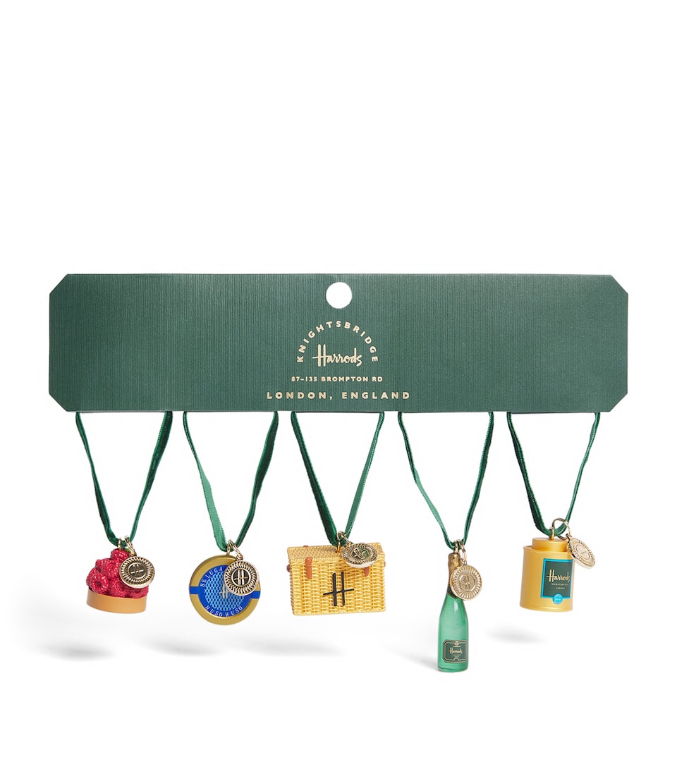 Harrods Foodhall Favourites Tree Decorations (Set of 5)