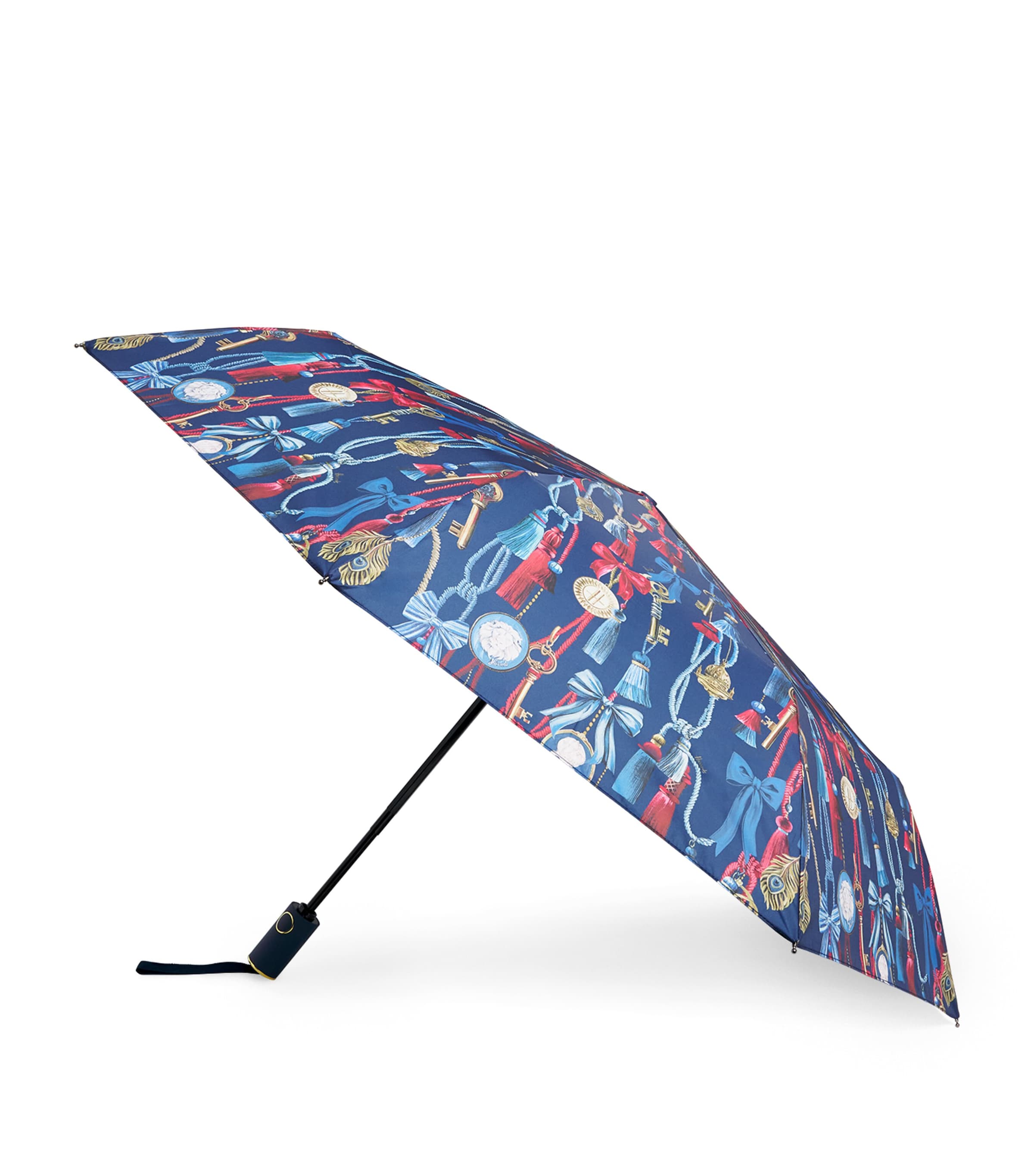 Harrods Tassel Print Umbrella