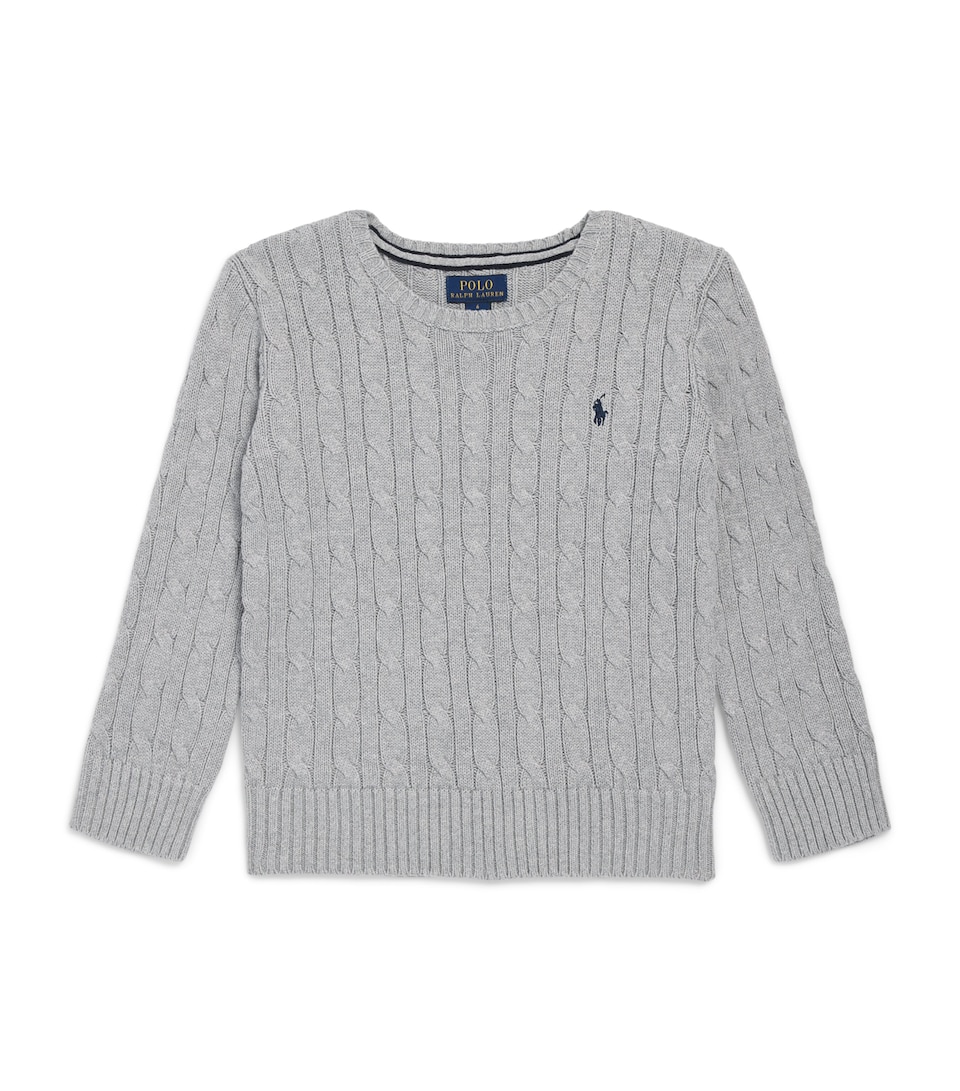 Ralph Lauren Kids Cotton Cable-Knit Sweater (2-7 Years) Andover