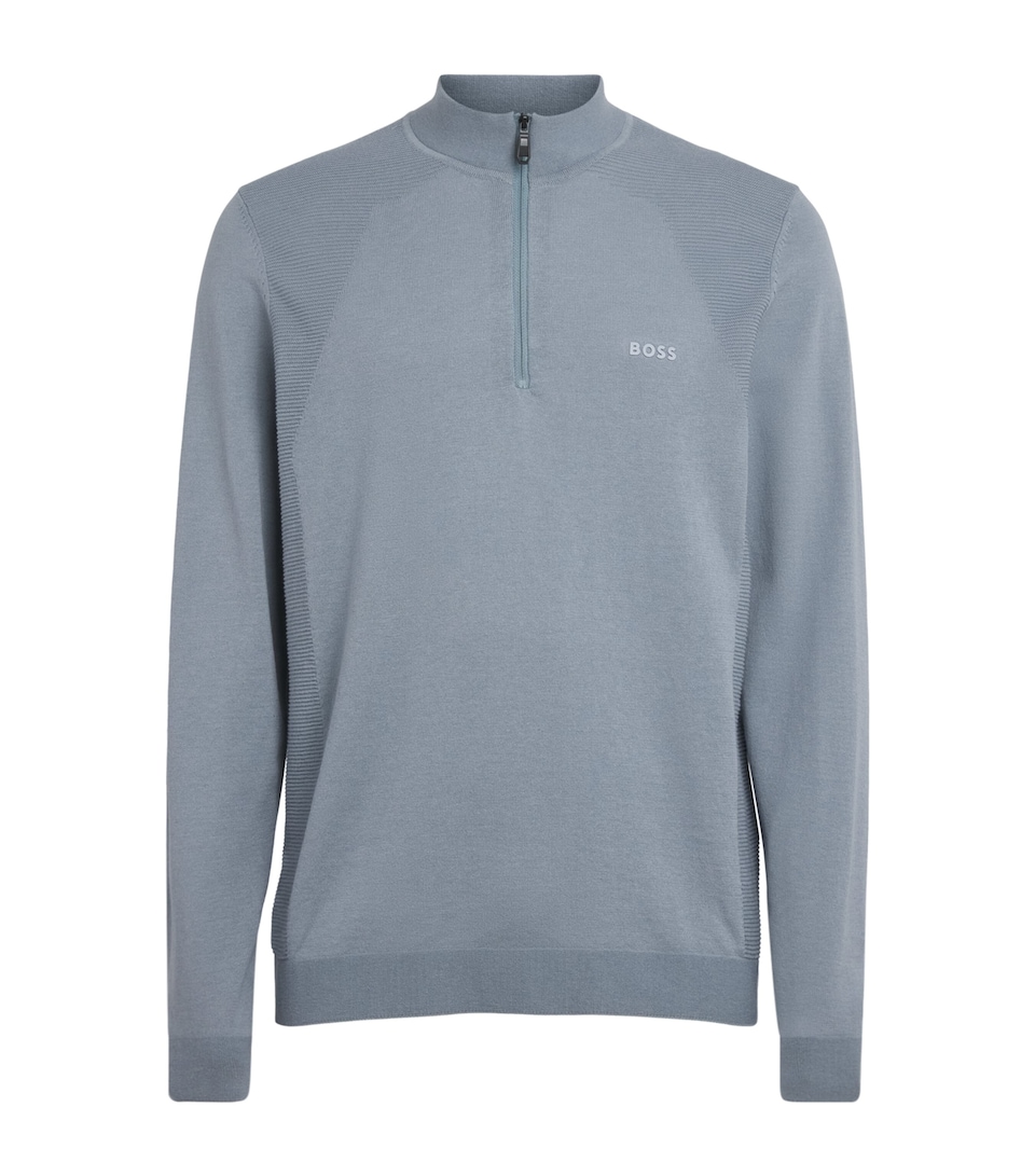 BOSS Mens Momentum Lite Sweatshirt Dark Grey