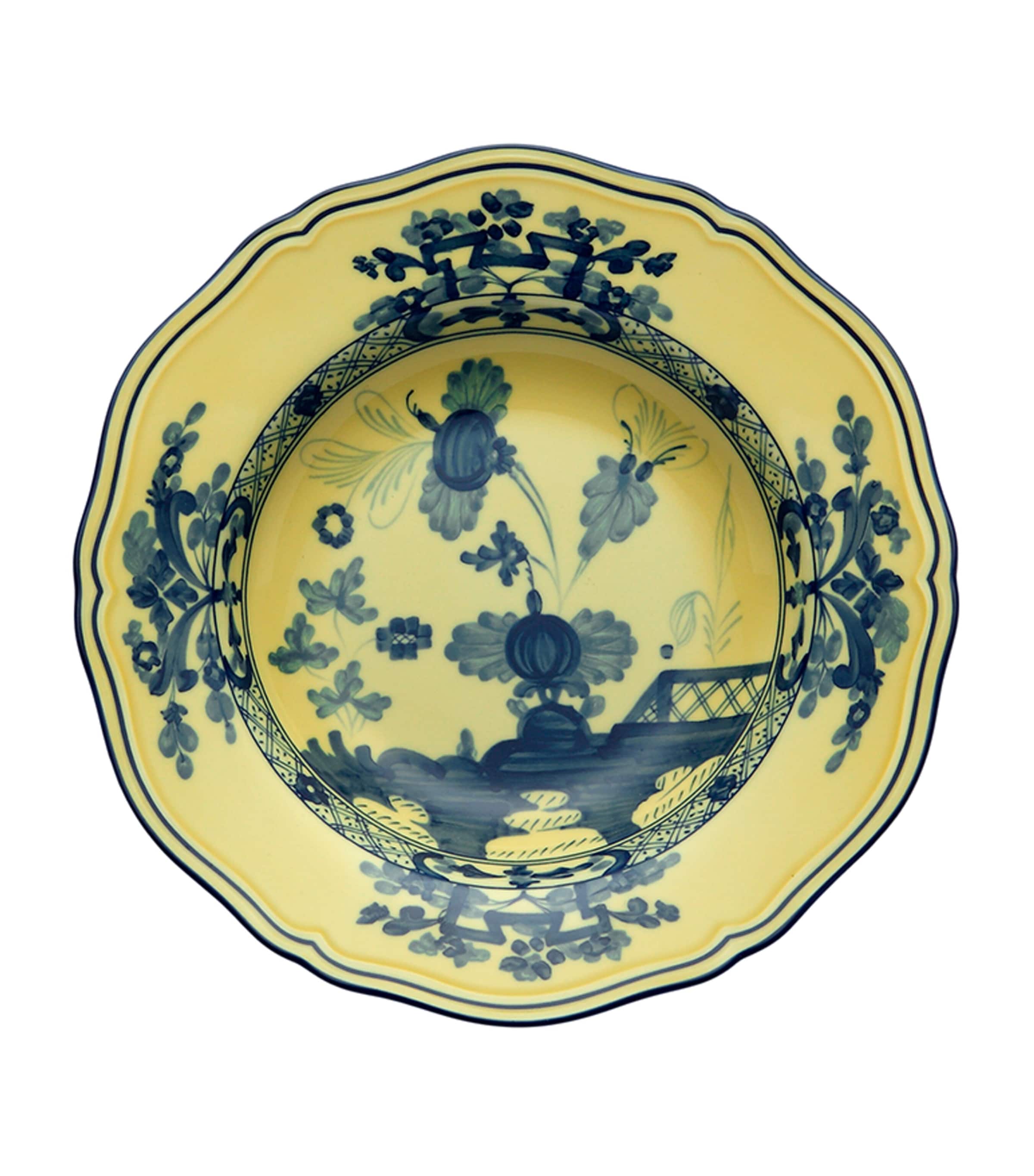 Oriente Italiano Citrino Soup Plate (24cm)