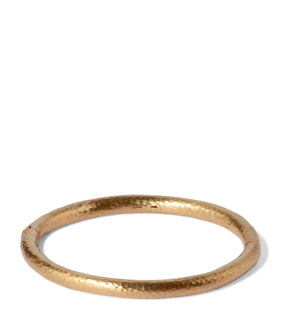 Yellow Gold Organza Bangle