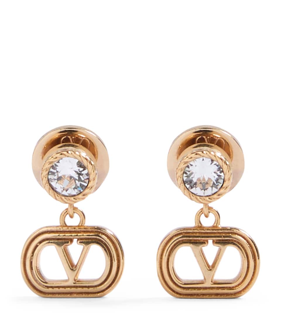 Embellished Ovalette Stud Earrings