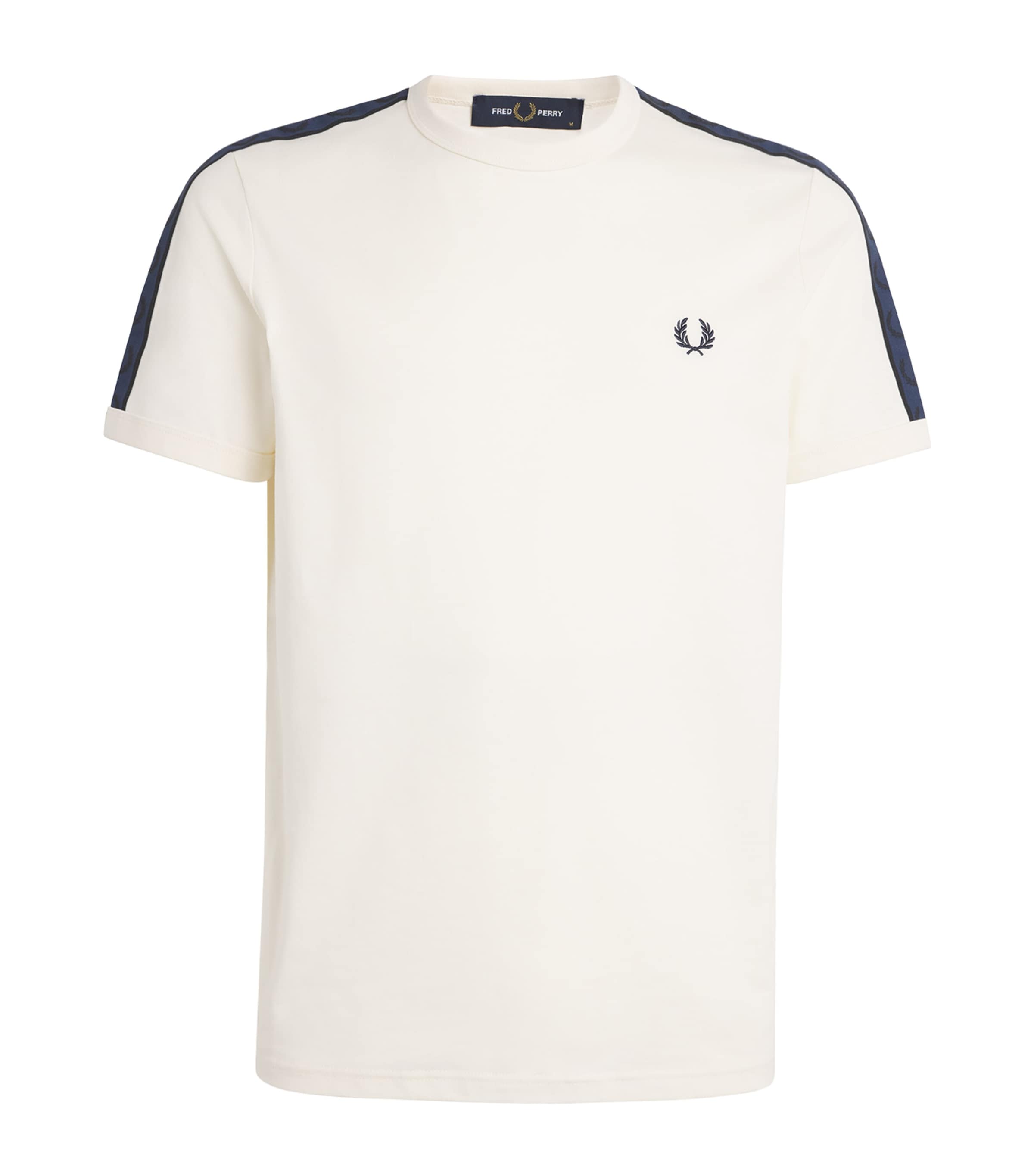 Cotton Contrast-Tape Ringer T-Shirt