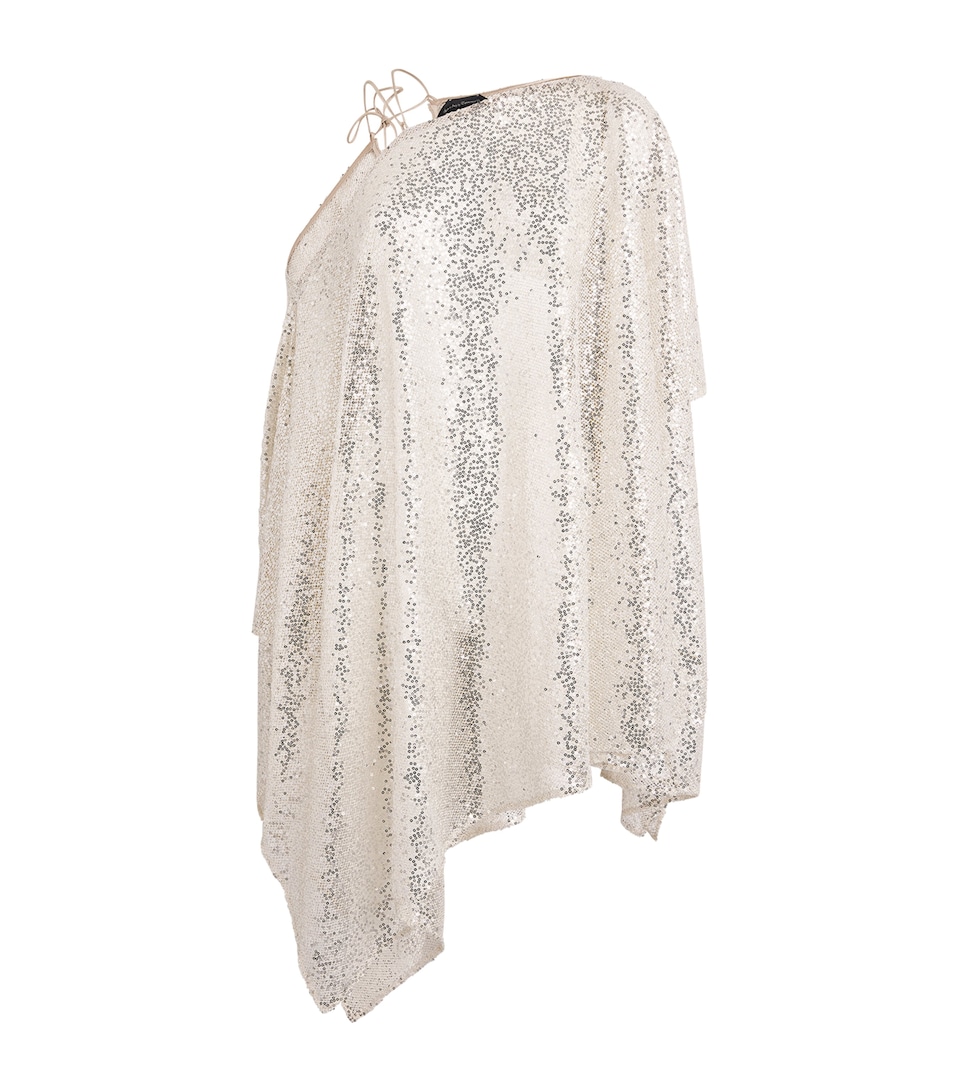 Semi-Sheer Sza Sza Disco Mini Dress