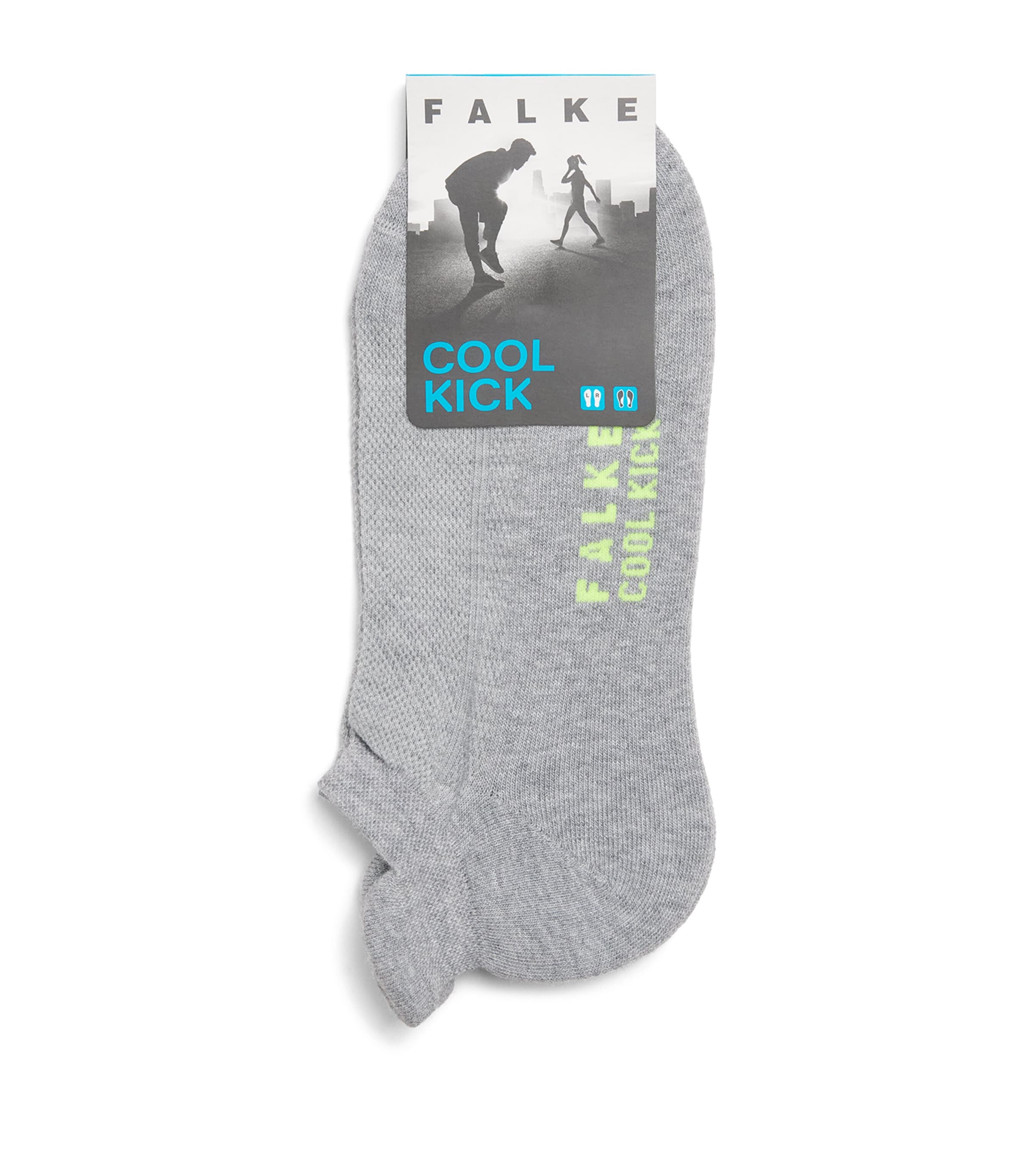 Falke Mens Cool Kick Socks Light Grey
