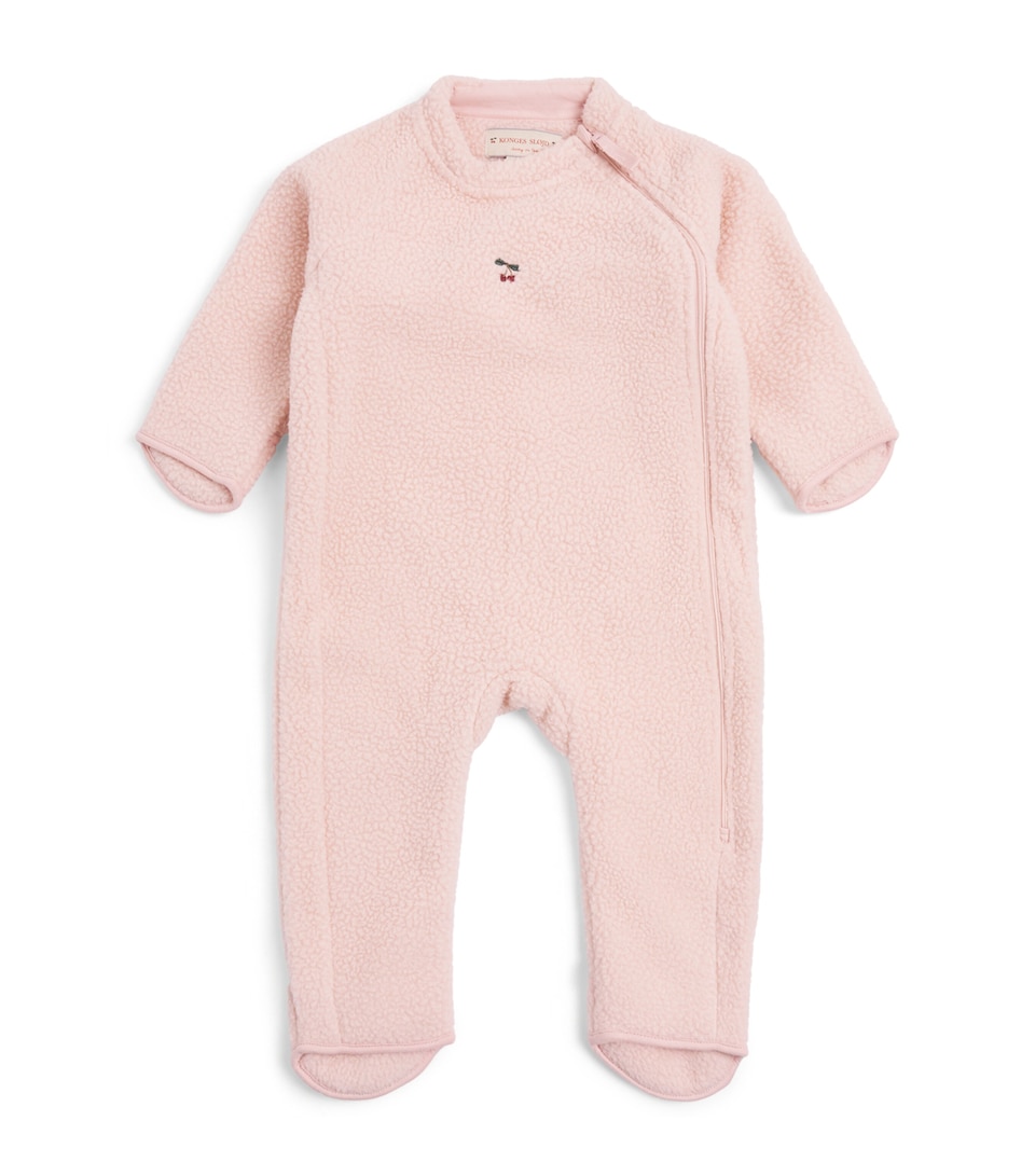 KONGES SLOJD Fleece Safa Playsuit (6-18 Months) Rose Smoke