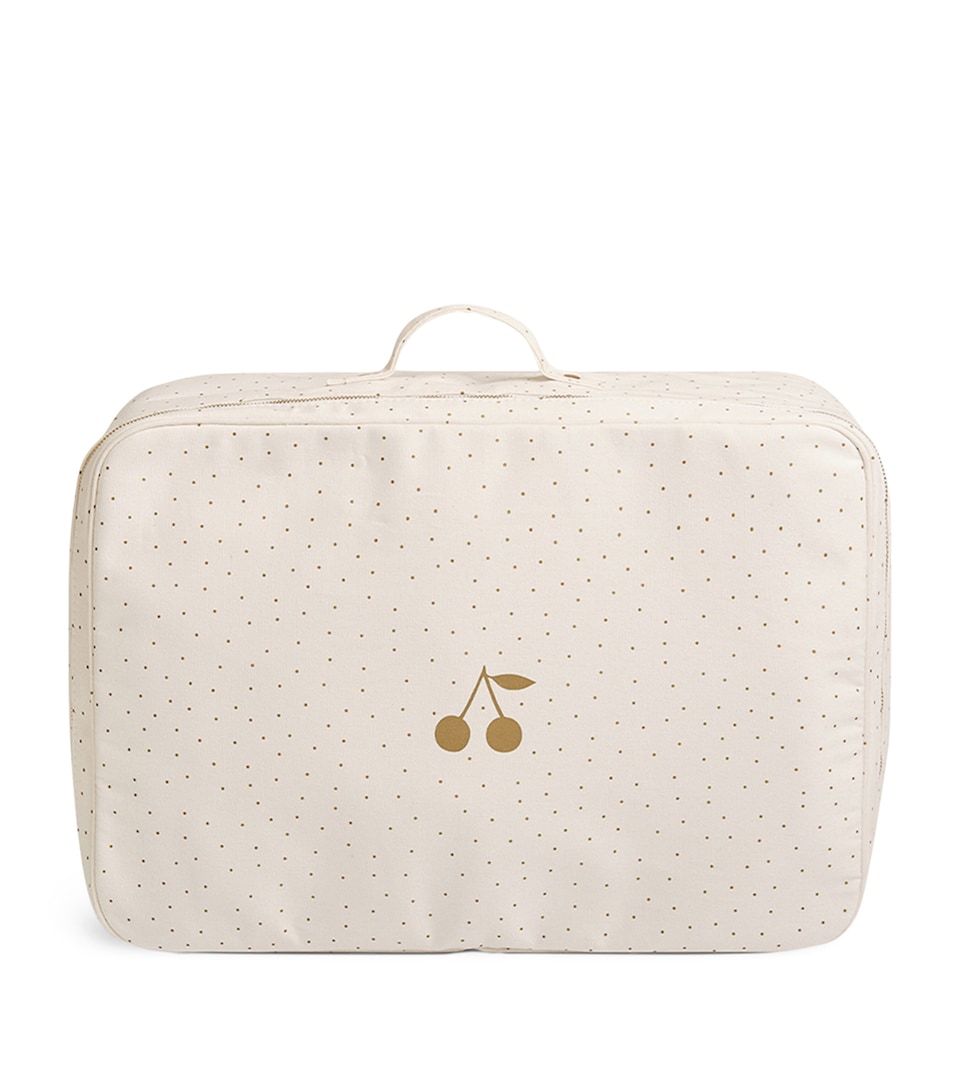 Coated Cotton Suitcase