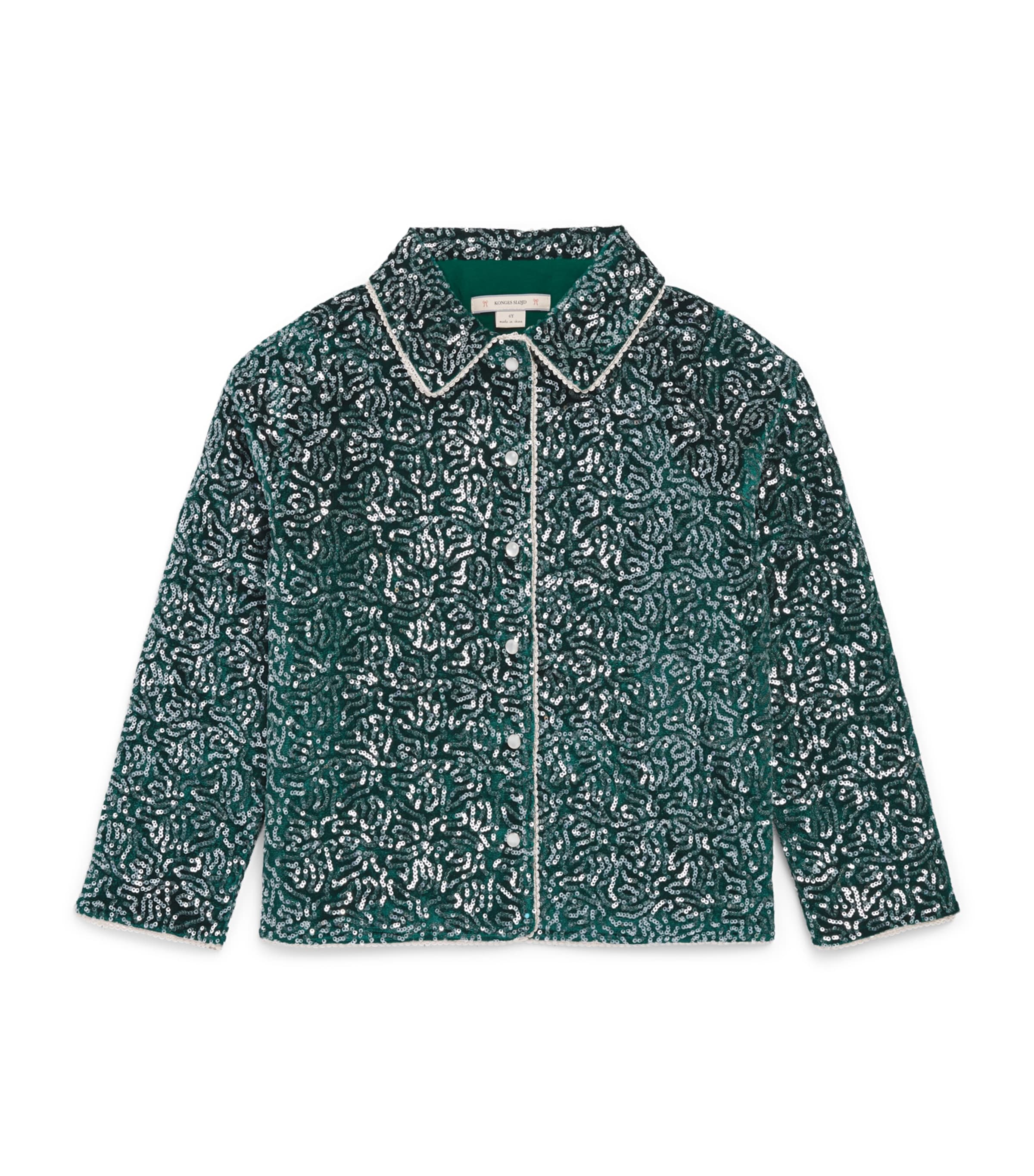 KONGES SLOJD Velvet Sequin Viola Jacket (3-10 Years)