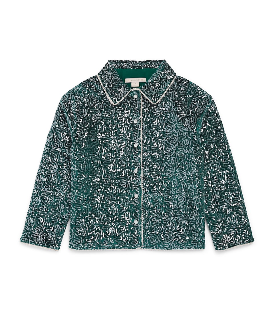 KONGES SLOJD Velvet Sequin Viola Jacket (3-10 Years)