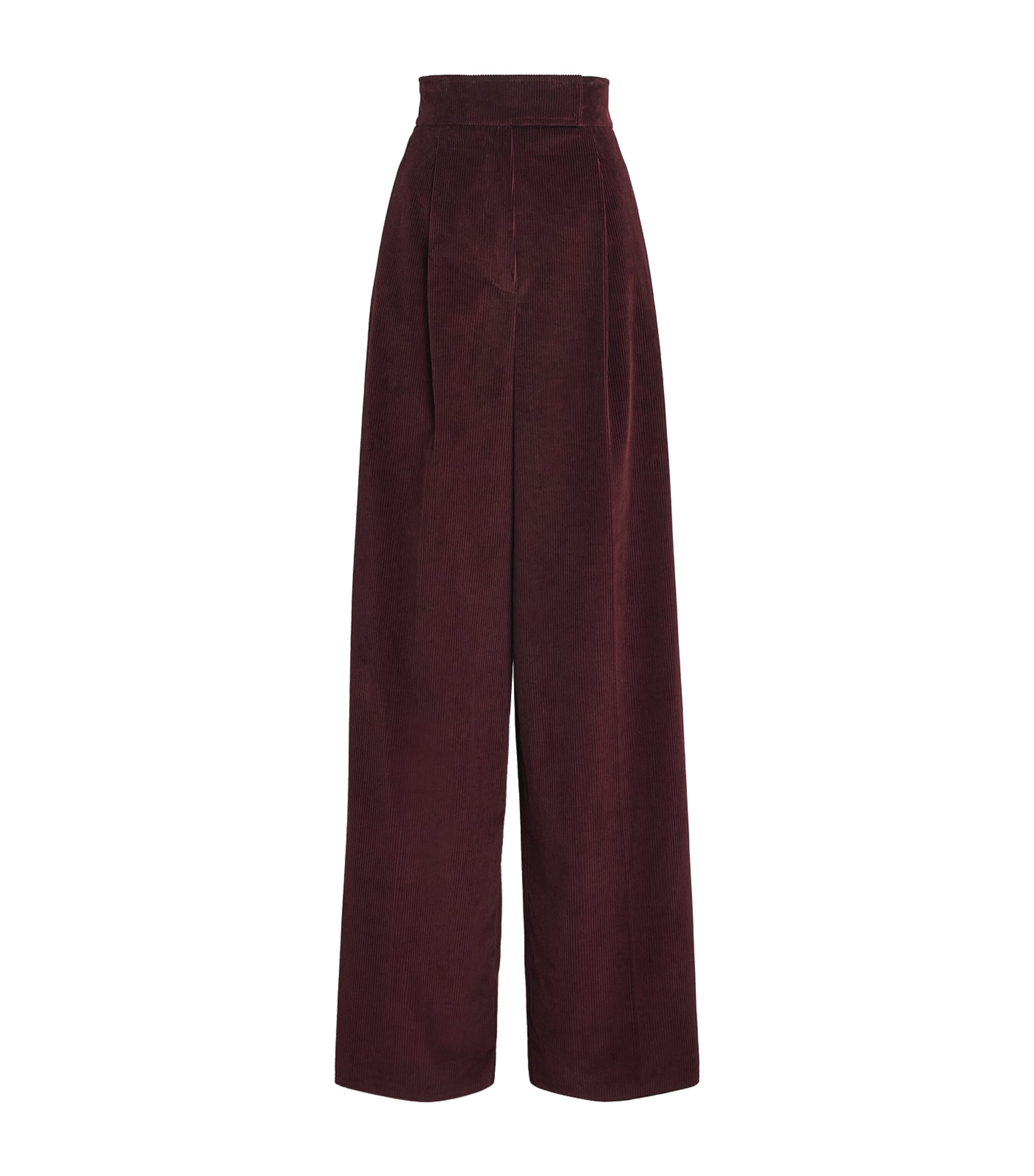 Corduroy Wide-Leg Trousers