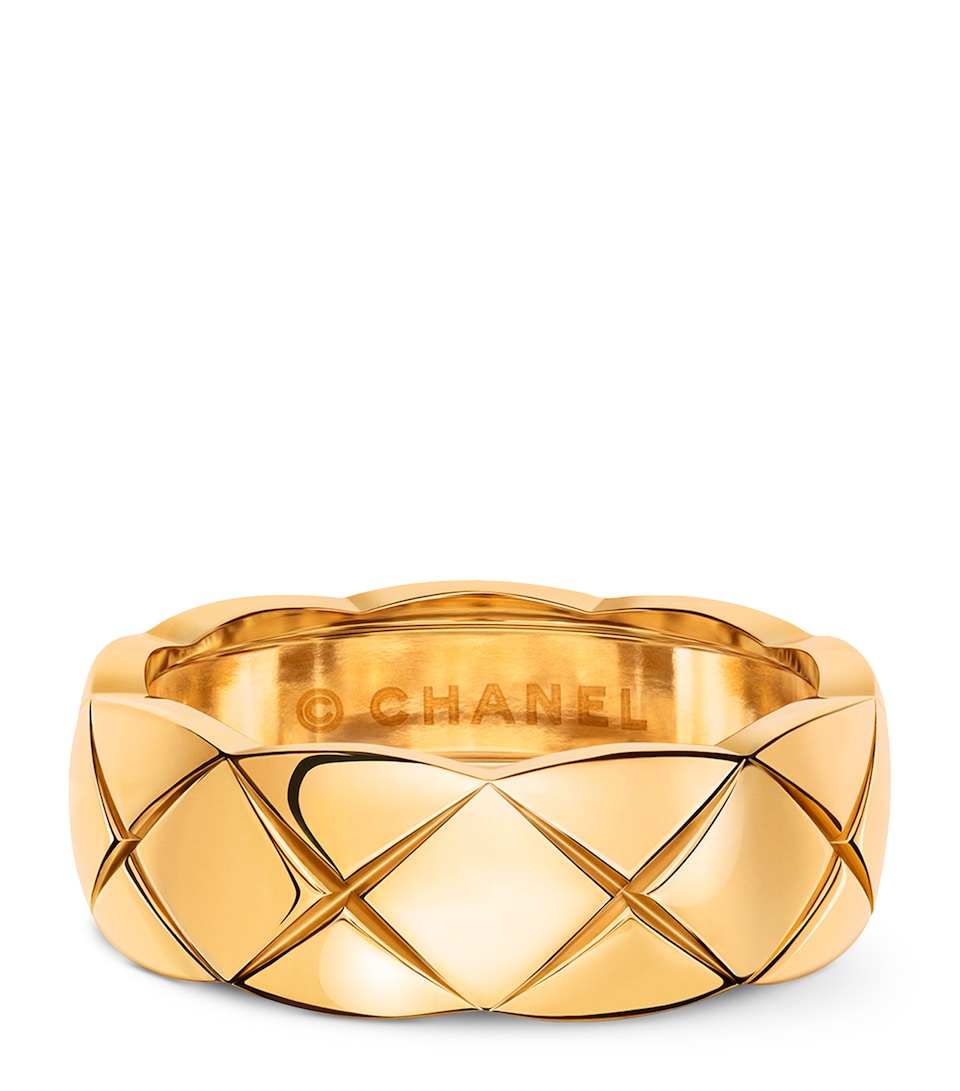 Small Yellow Gold Coco Crush Ring