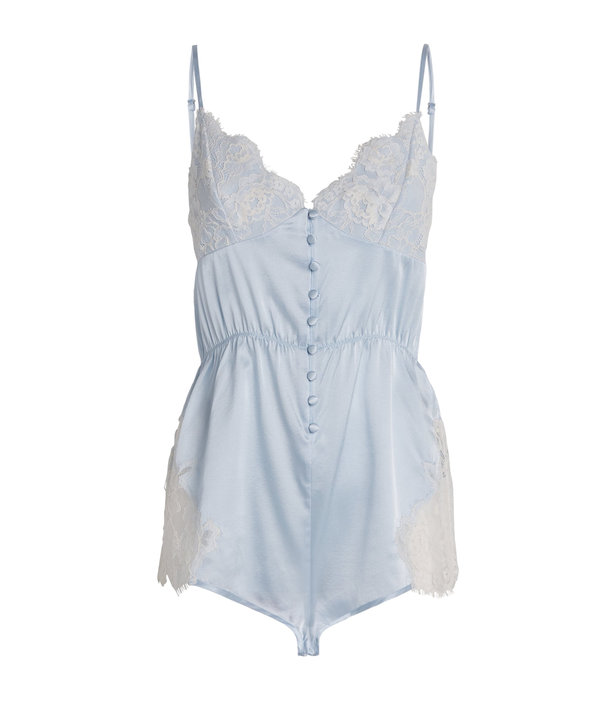 Zimmermann Linen-Silk Plunge-Neck Mini Dress | Harrods US