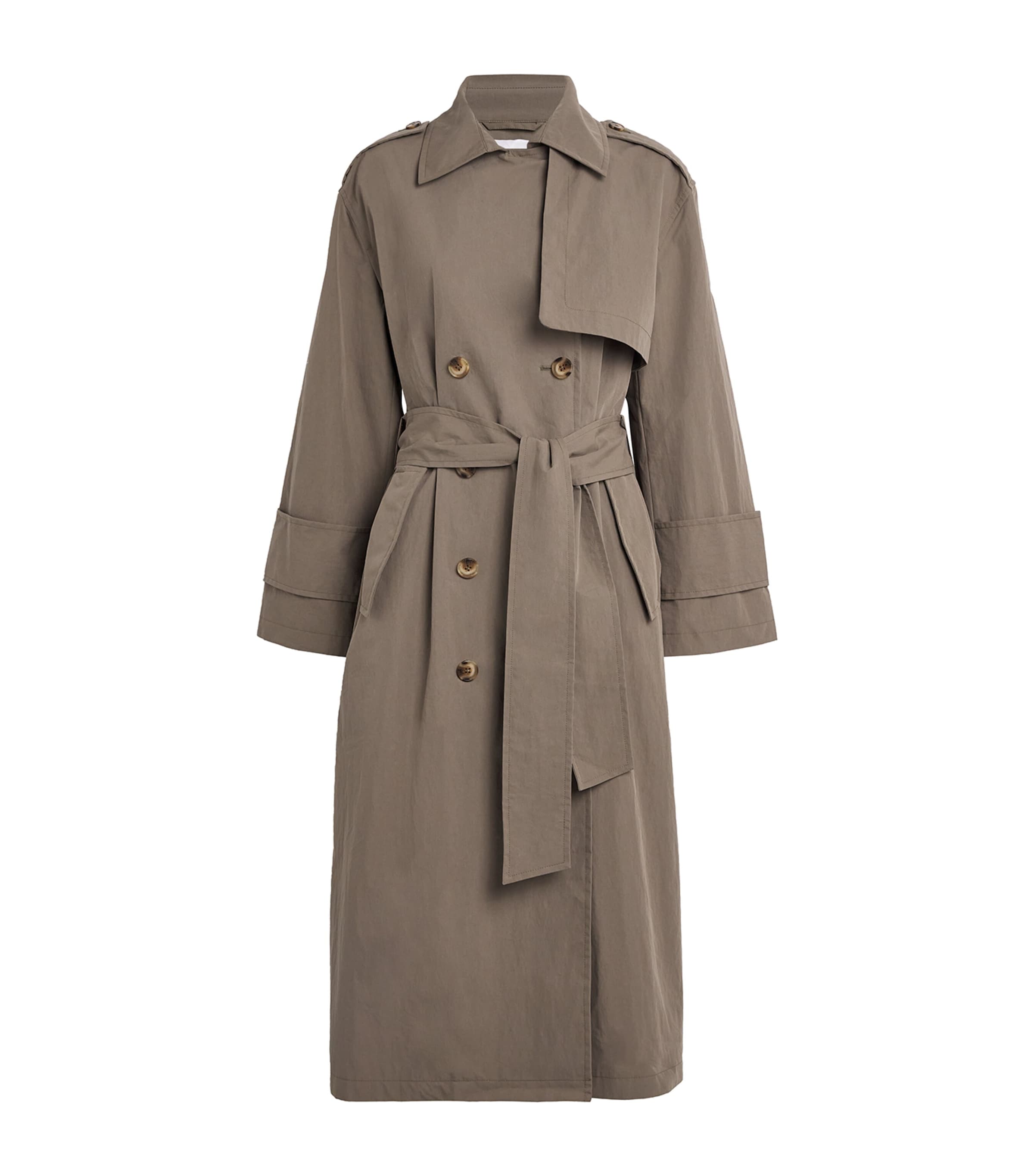 【送料&関税込】Brunello Cucinelli Taffeta Trench Coat Brunello Cucinelli Taffeta Monili Trench Coat | Harrods US
