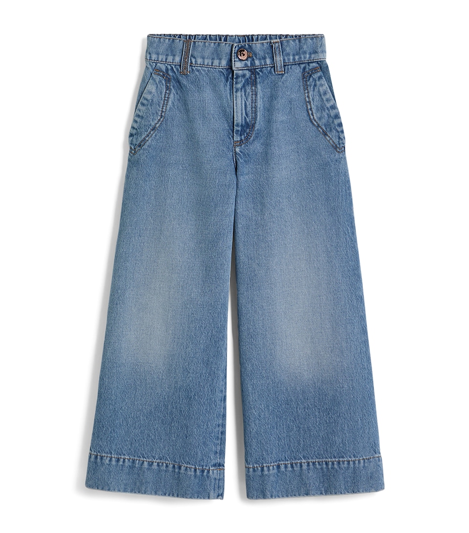 High-Rise Wide-Leg Jeans (4-6 Years)