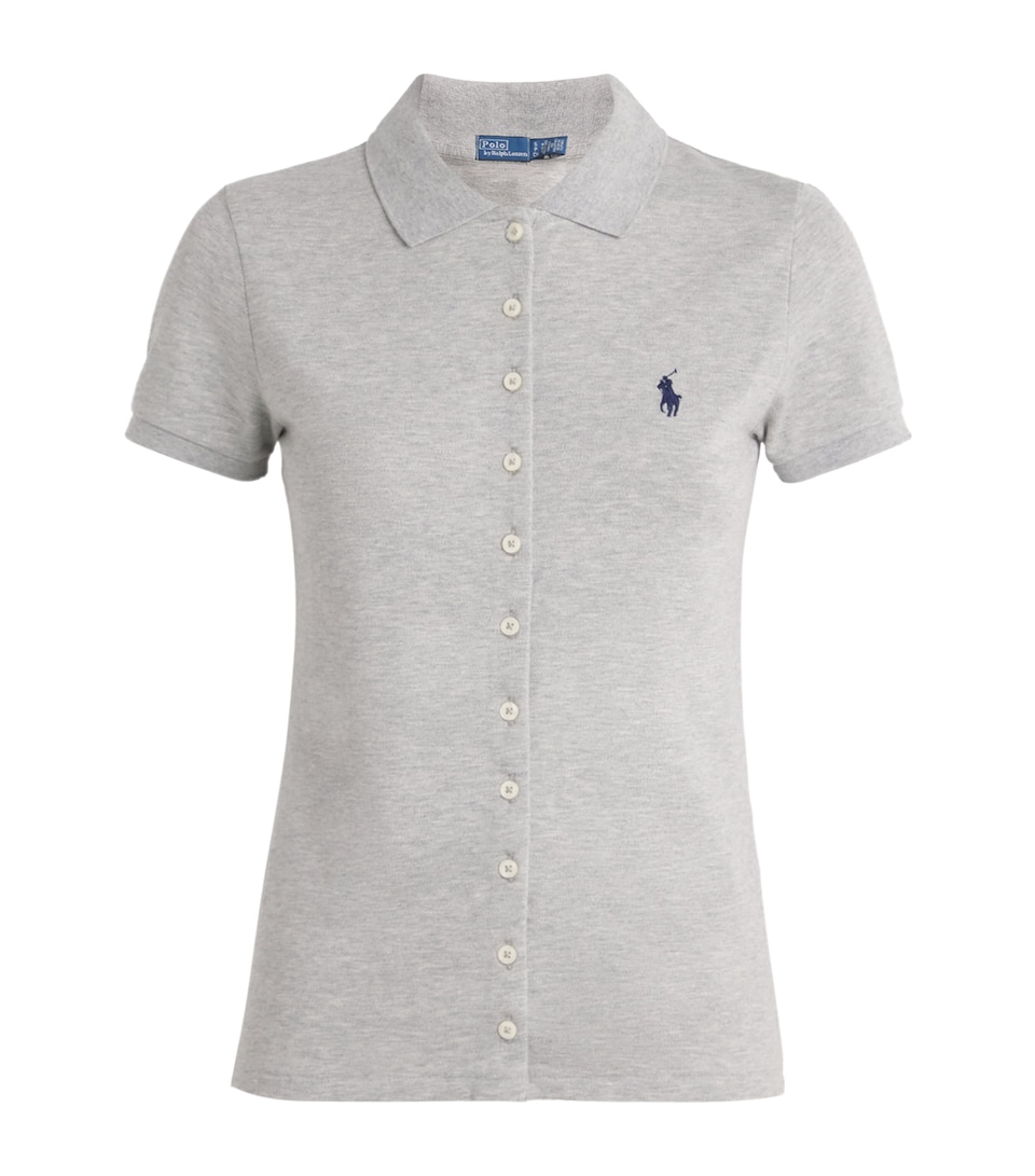 Stretch-Cotton Piqué Polo Shirt