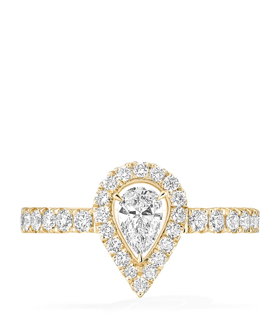 Messika My Twin White Gold and Diamond Single Ear Cuff (0.27ct) Yellow Gold