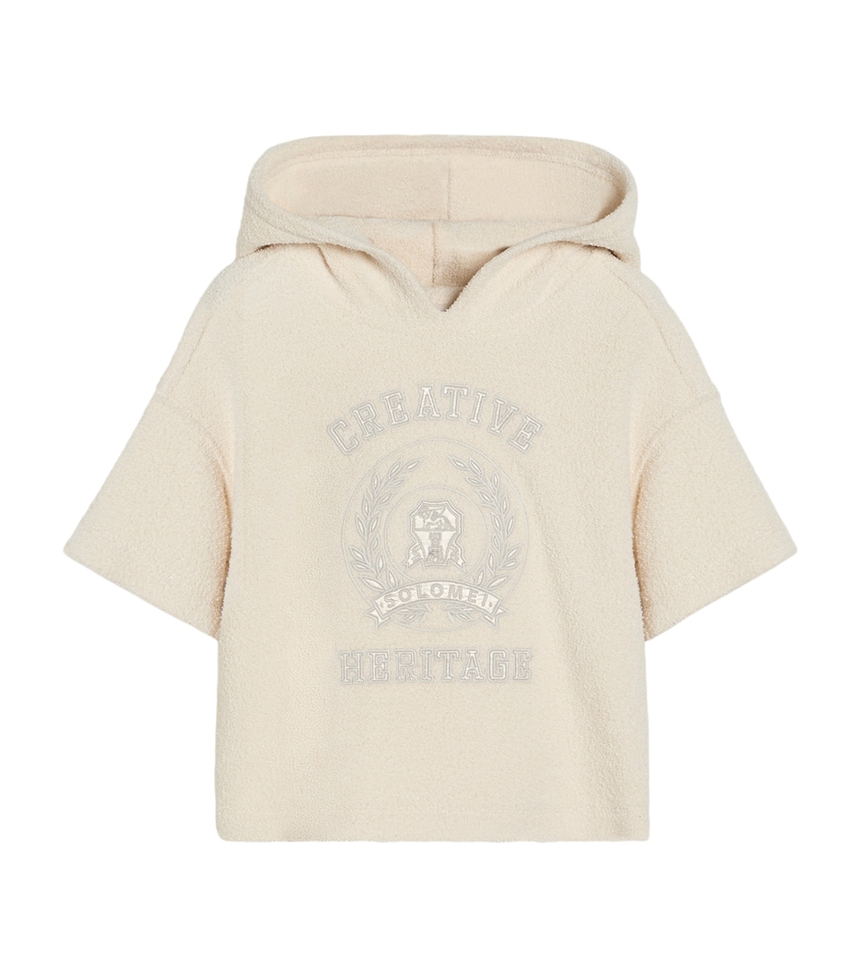 Brunello Cucinelli Kids Terry Logo Hoodie (4-6 Years)