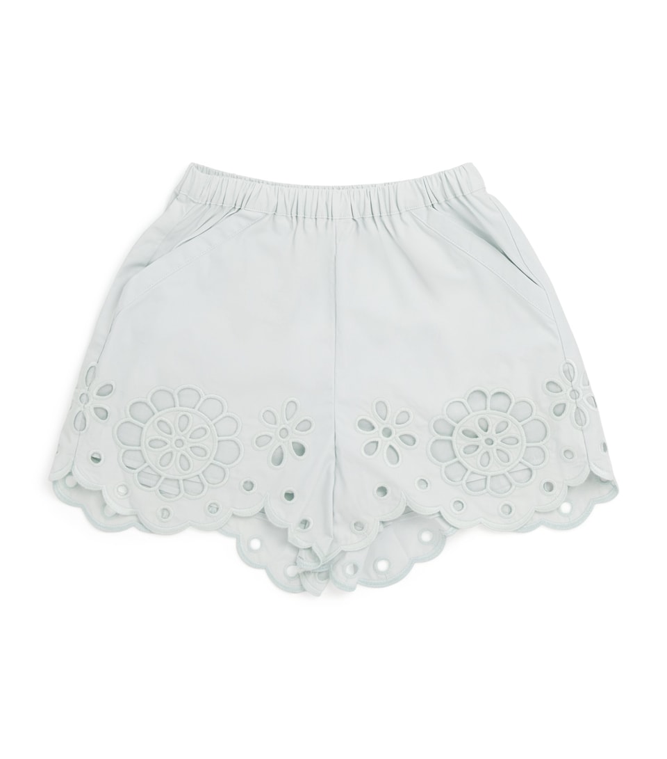 Cotton Broderie Awaken Shorts (1-12 Years)