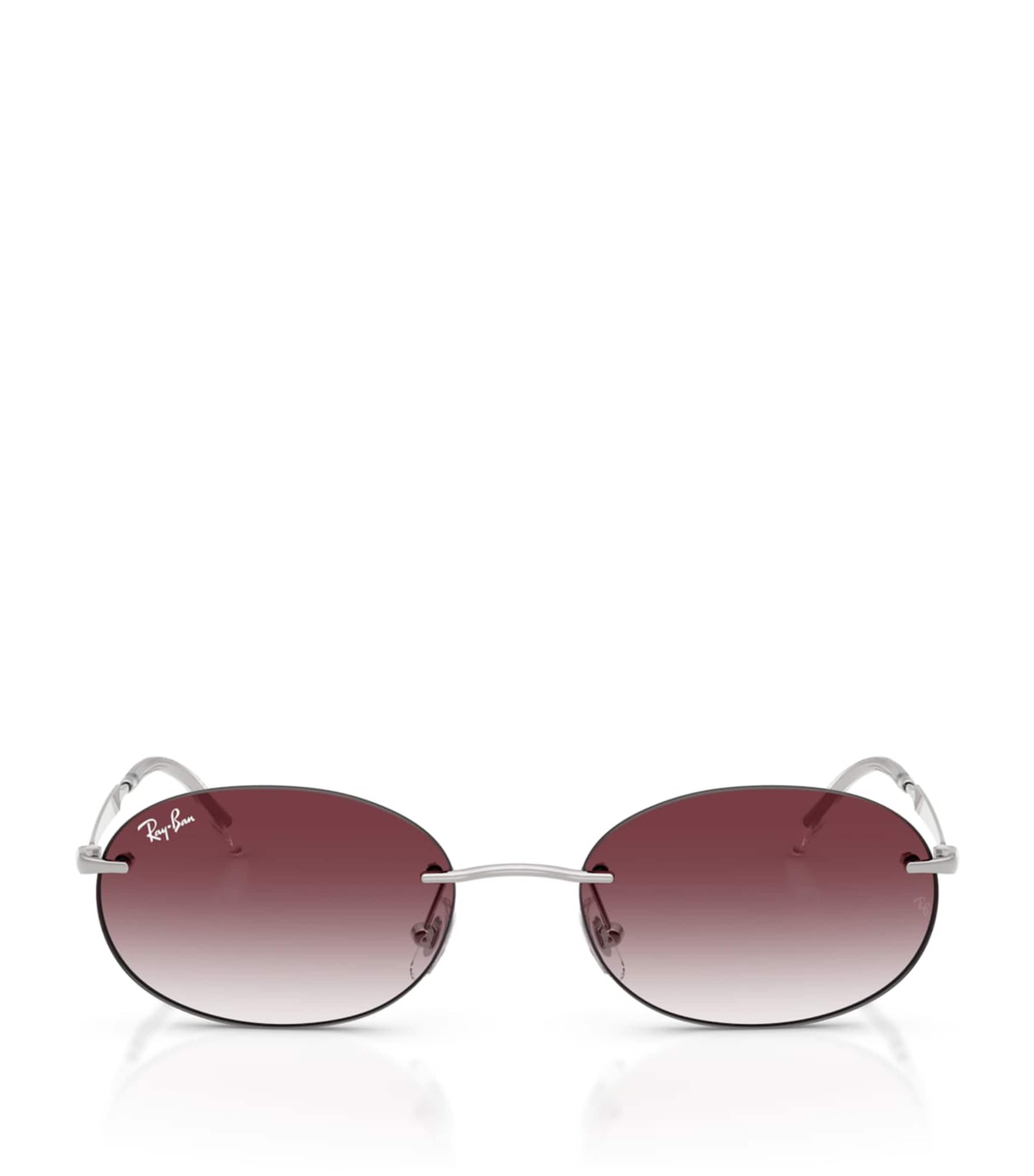 RB3767 Metal Oval Sunglasses