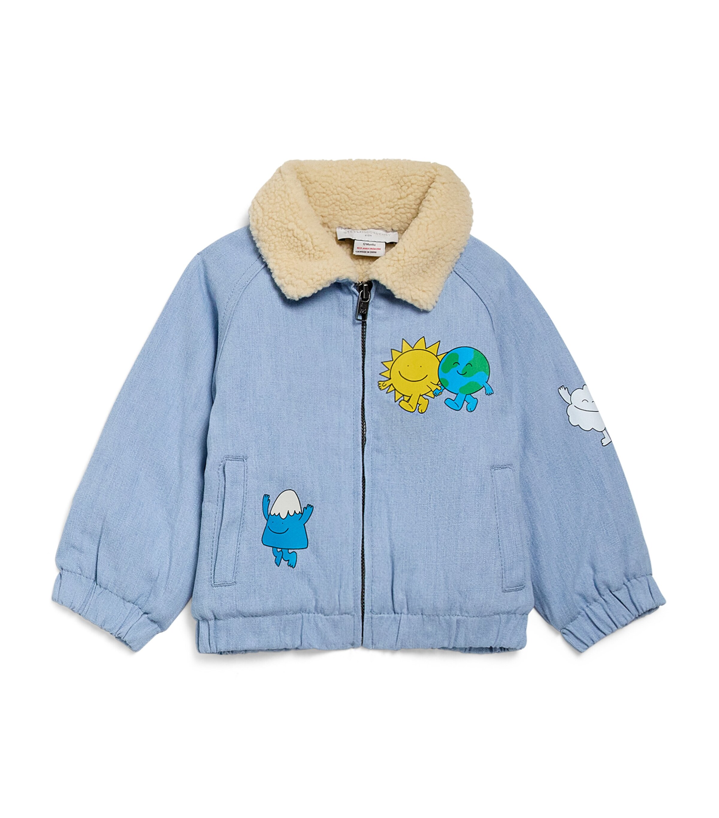 Faux Shearling-Lined Denim Jacket (6-36 Months)